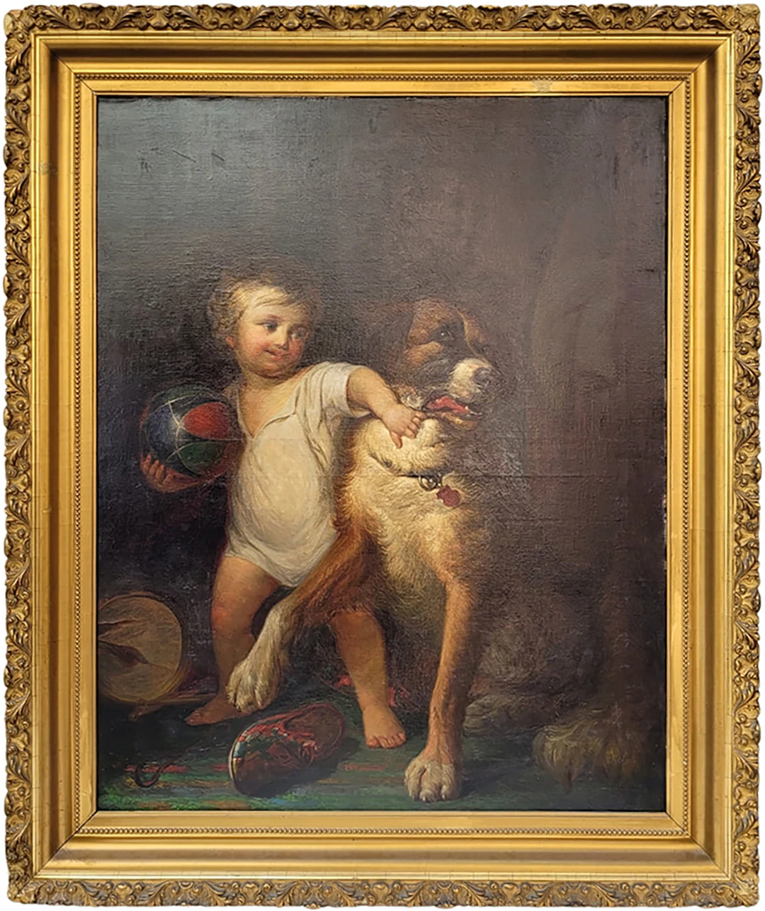 Important oil on canvas from the circle of Jean Honoré Fragonnard