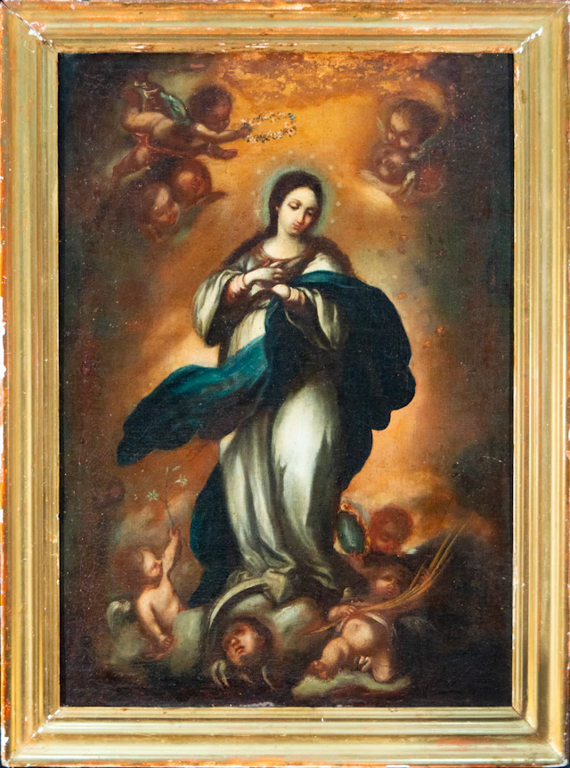 Immaculate Conception – Spanish School – 18th century