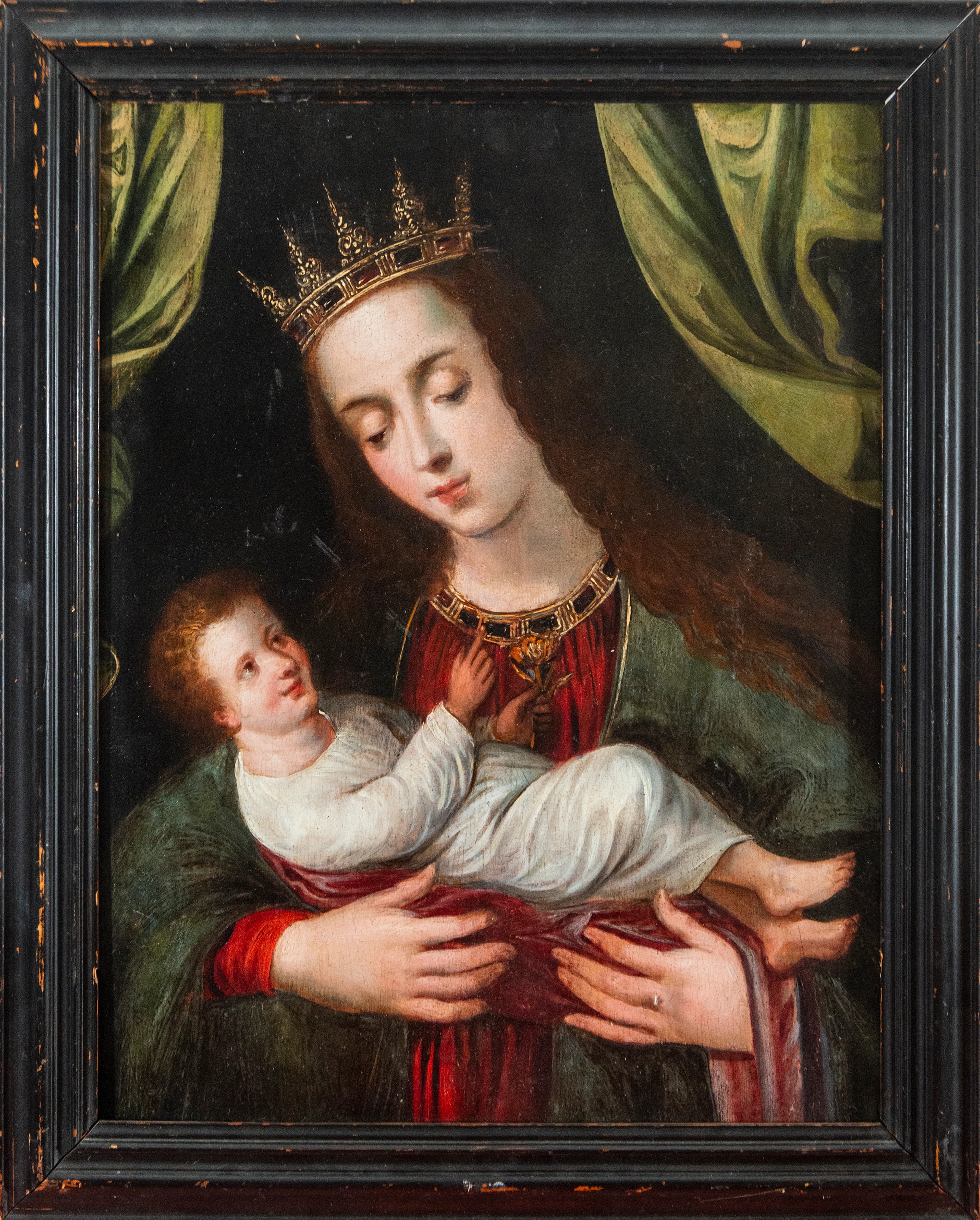 Virgin and Child – Hispano-Flemish School – 16th Century