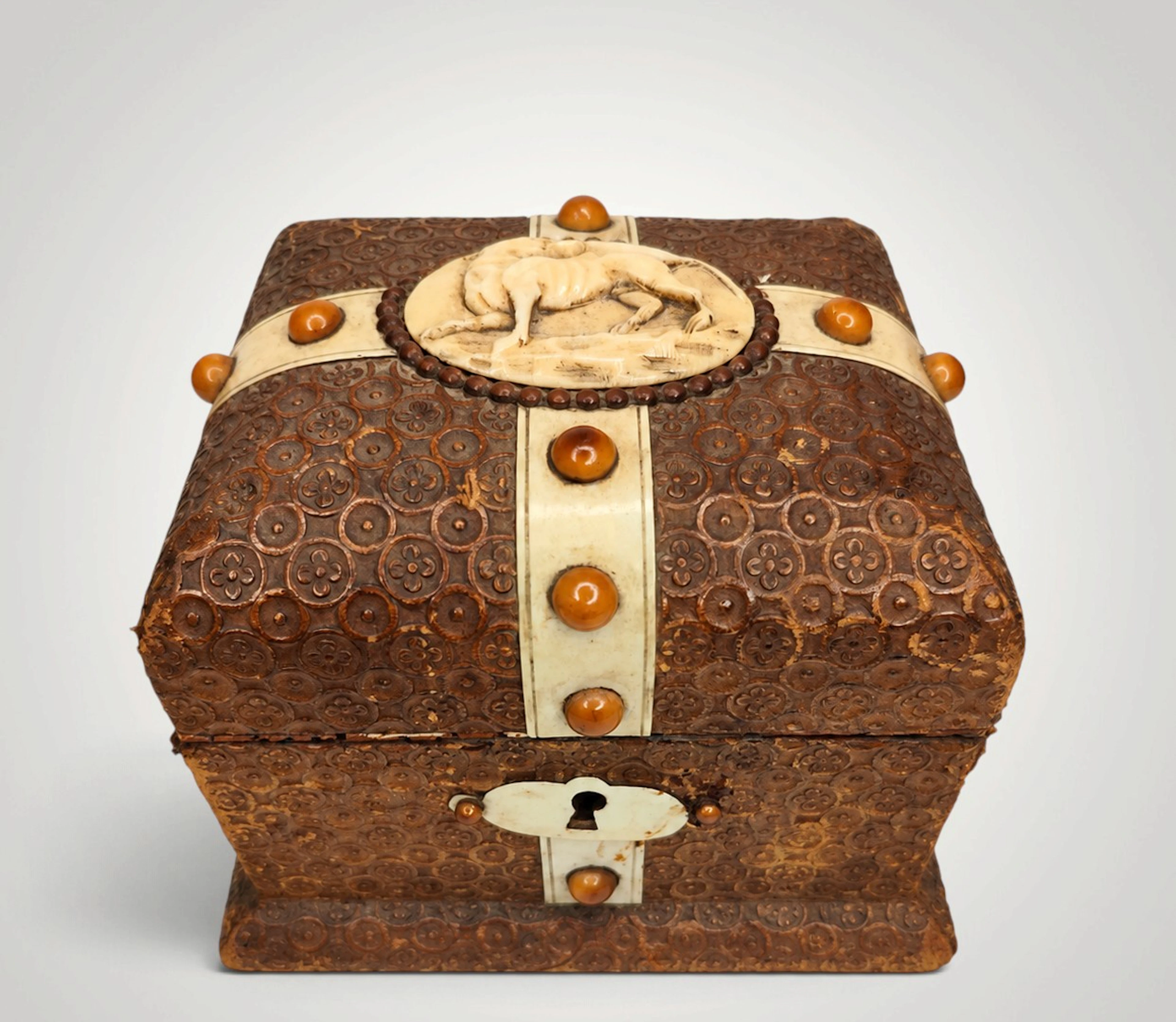 Black Forest wooden box (special order) 19th Century