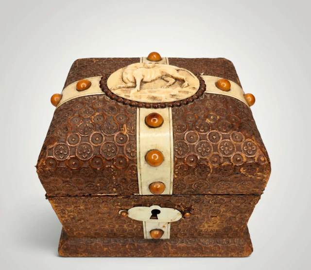 Black Forest wooden box (special order) 19th Century
