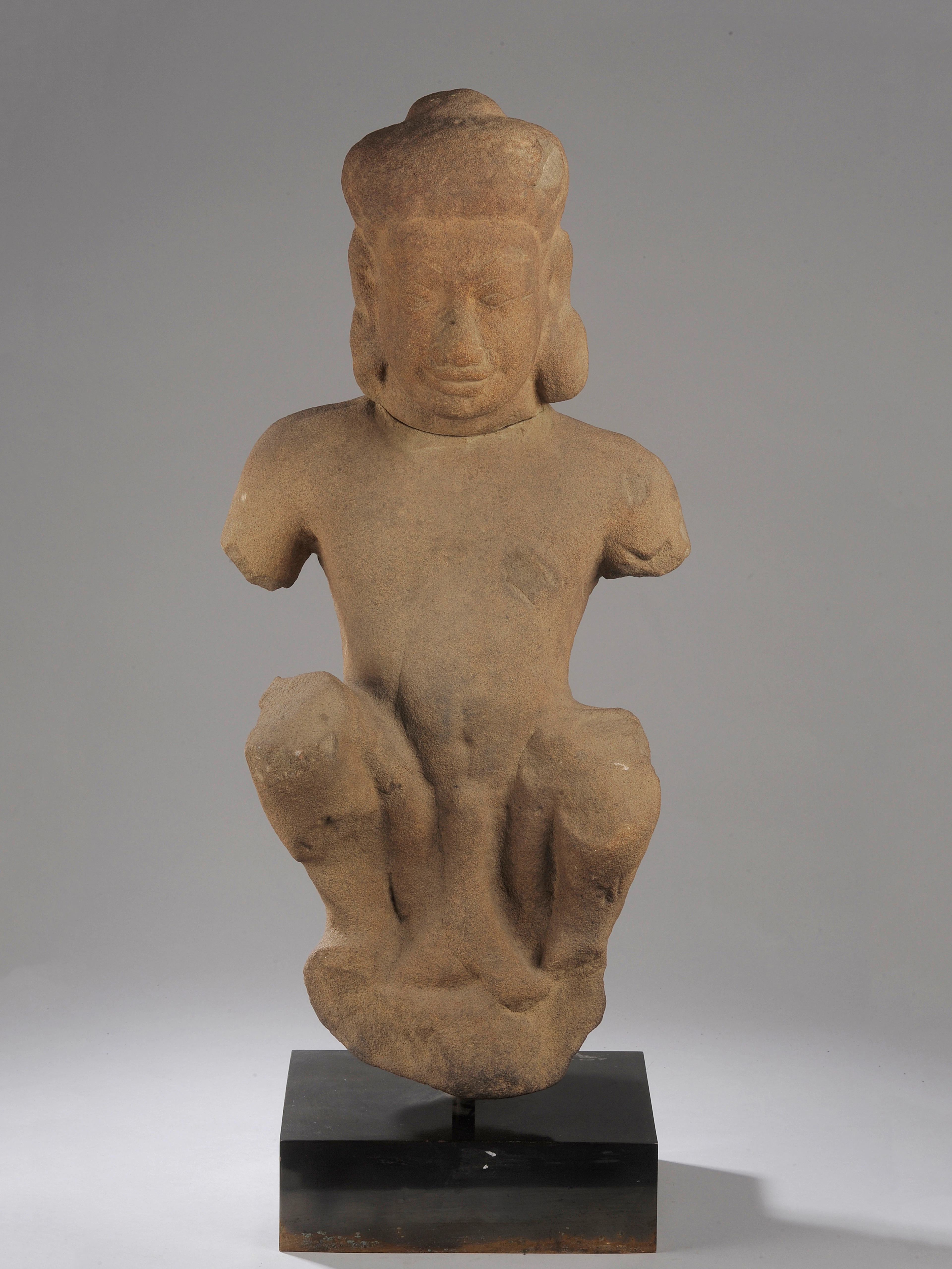 Male deity Vishnu, Khmer, Cambodia, 12th-13th centuries. ASIAN ART - ASIA