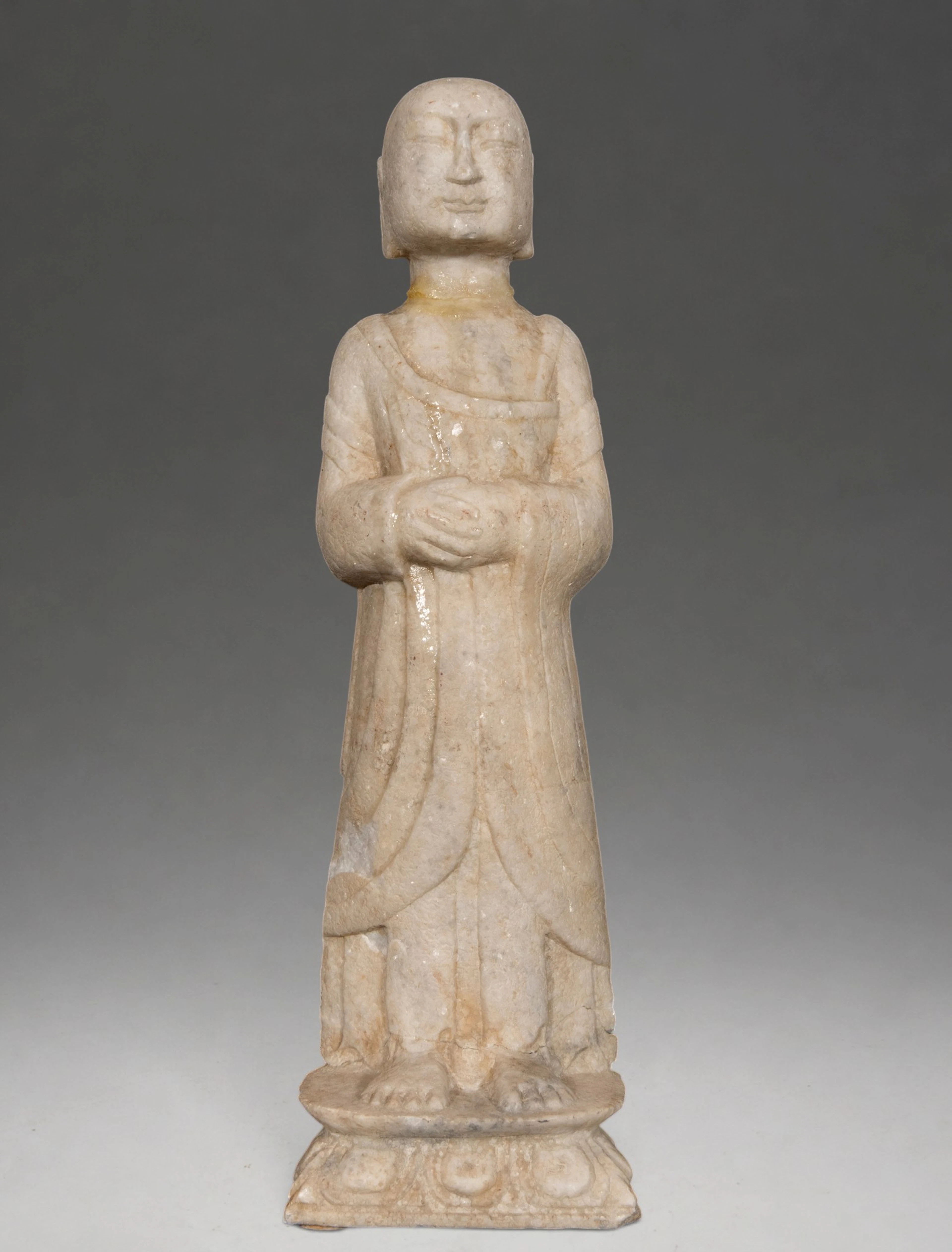 Figure of an oriental character – possibly China, 12th century
