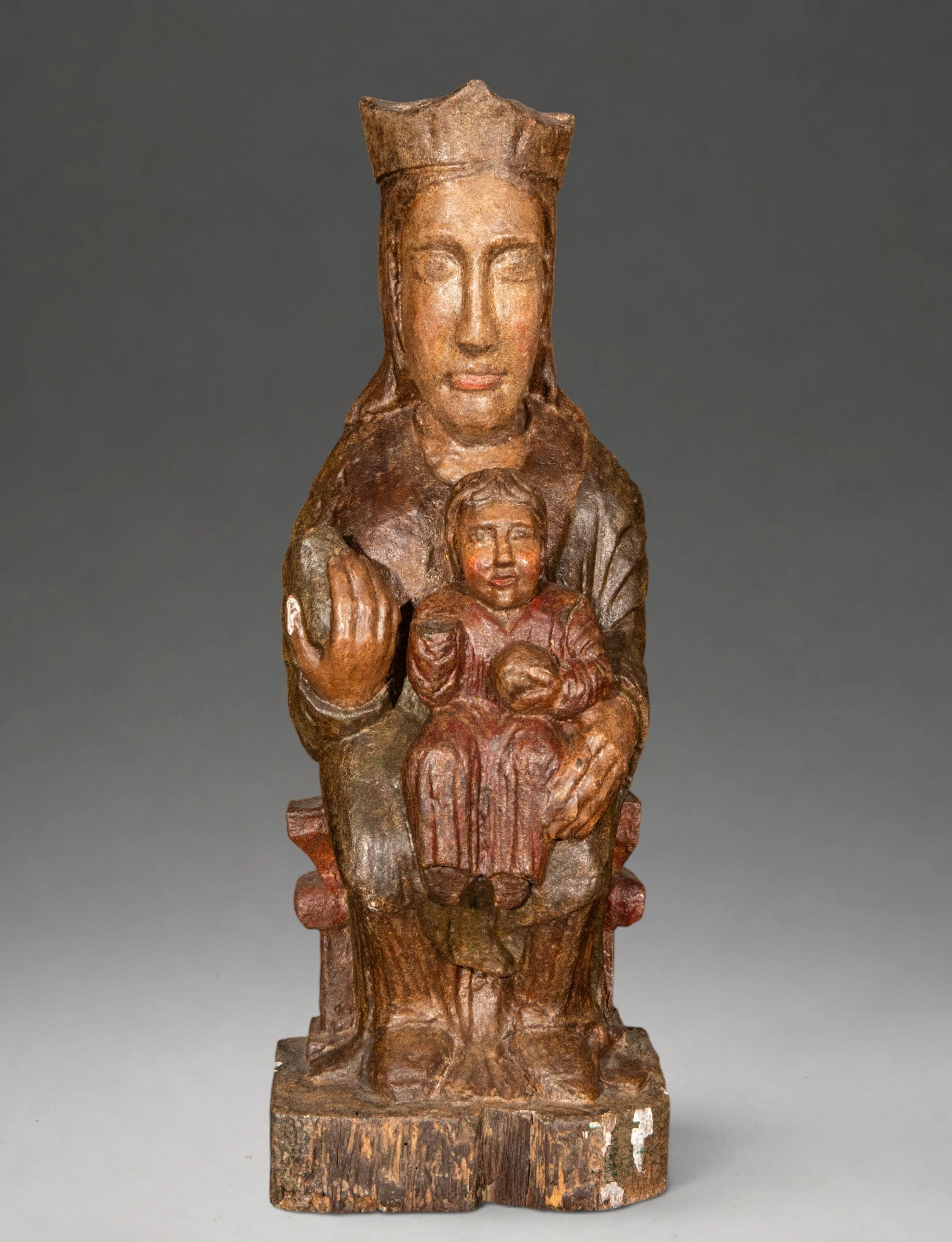 Virgin and Child – Late Romanesque School – 14th–15th centuries