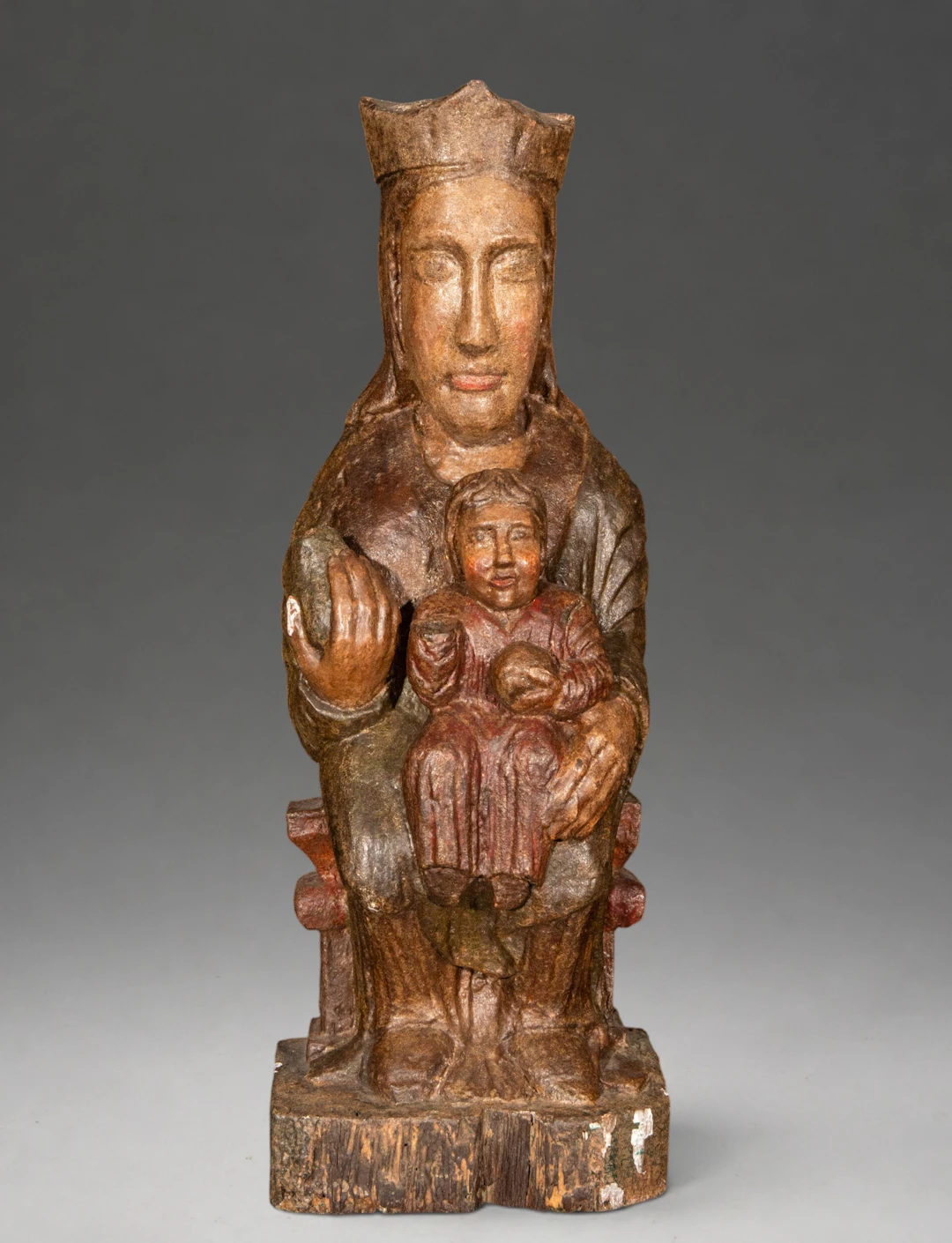 Virgin and Child – Late Romanesque School – 14th–15th centuries