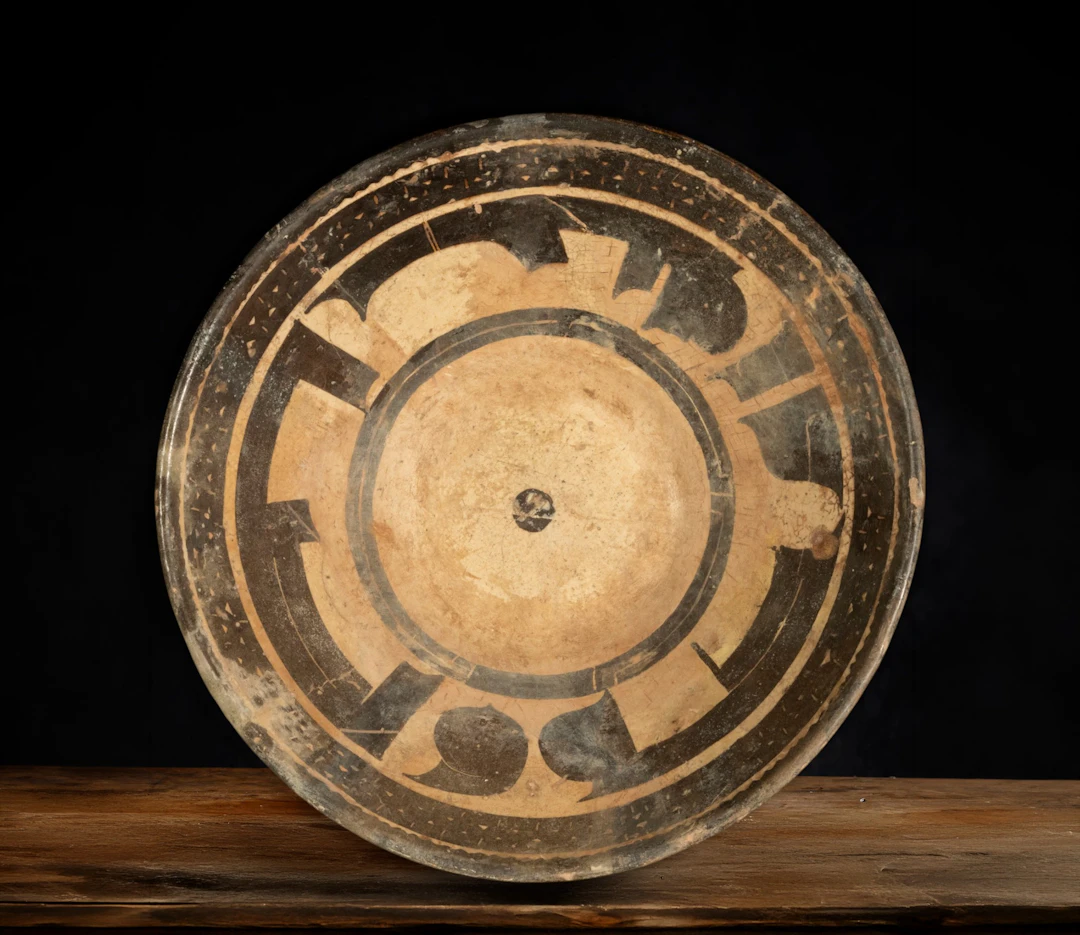 Exceptional Islamic Dish Nishapur Iran 10th-11th Century