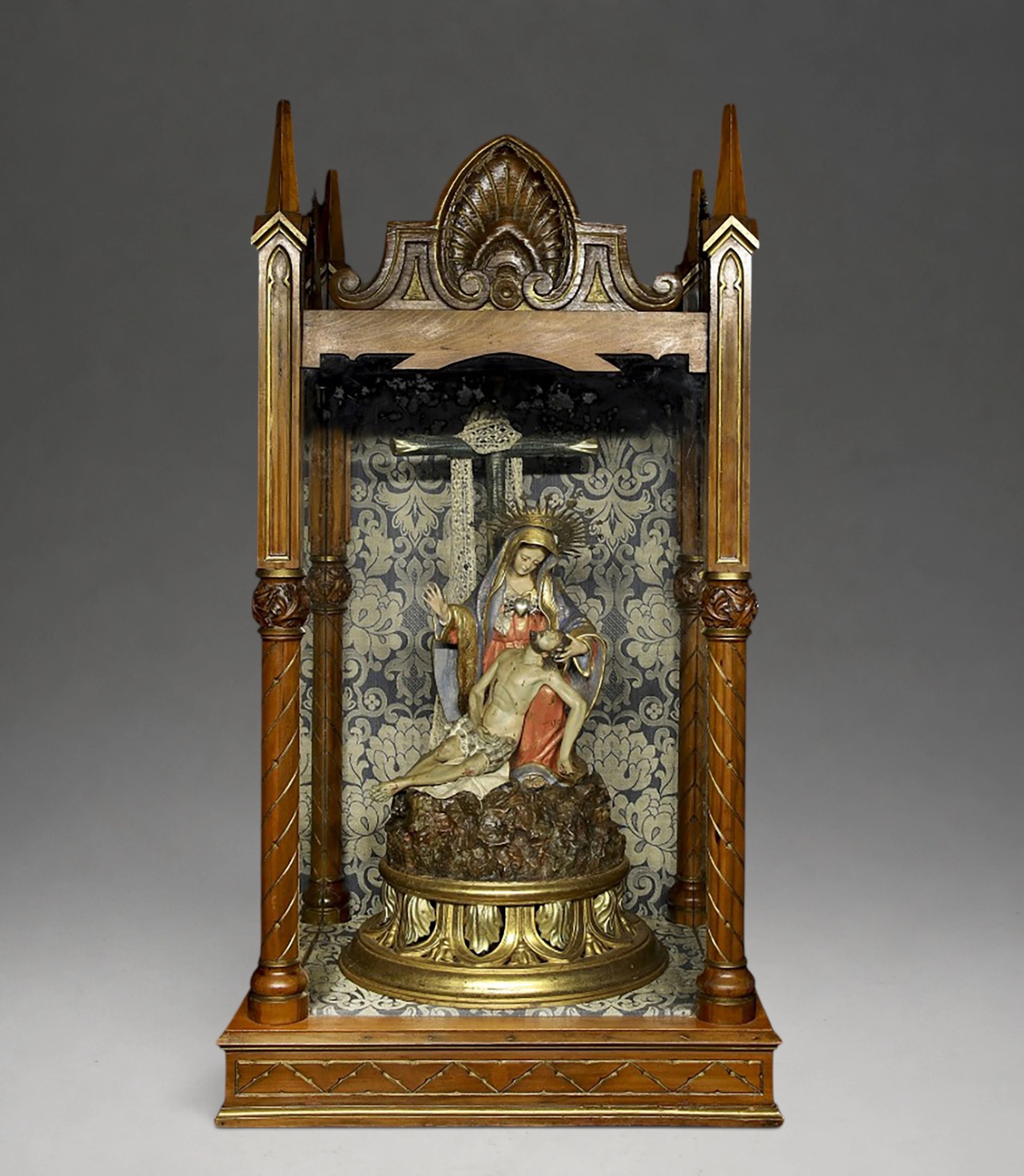 Exquisite Pietà from the 18th century - Southern Italy, Naples or Sicily