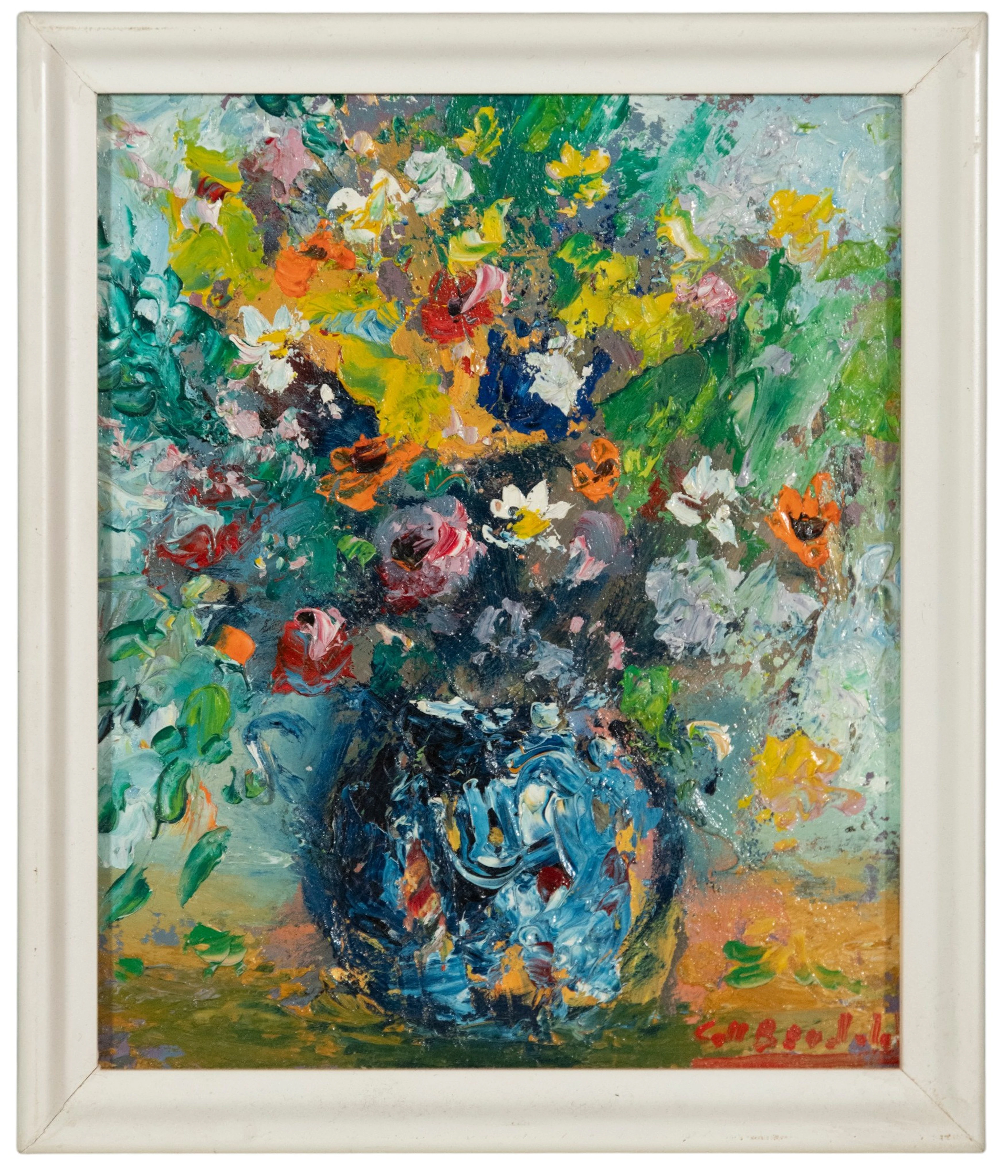 European Impressionist School, Still Life - signature to be identified