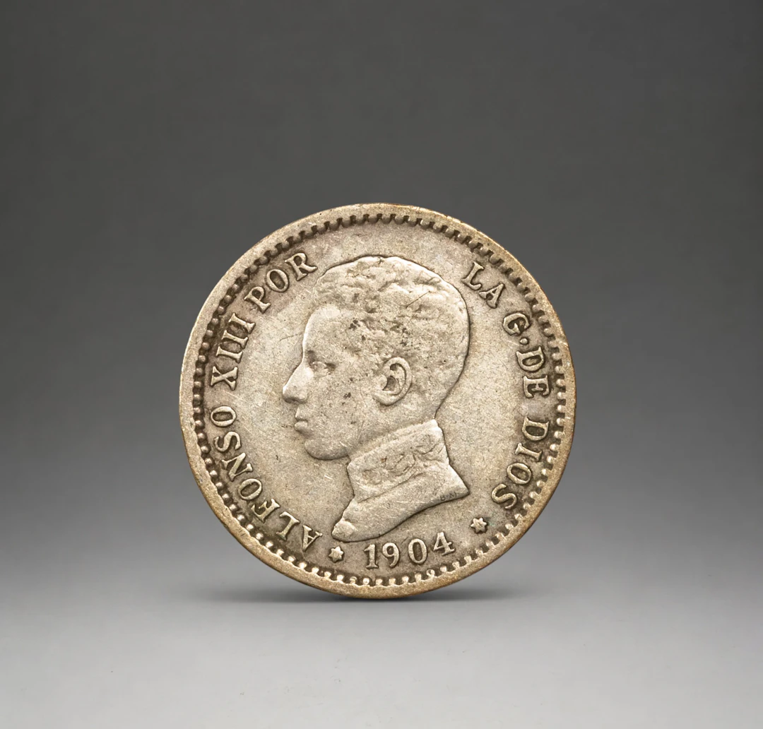 SILVER - COINS - 50 CENT ALFONSO XIII