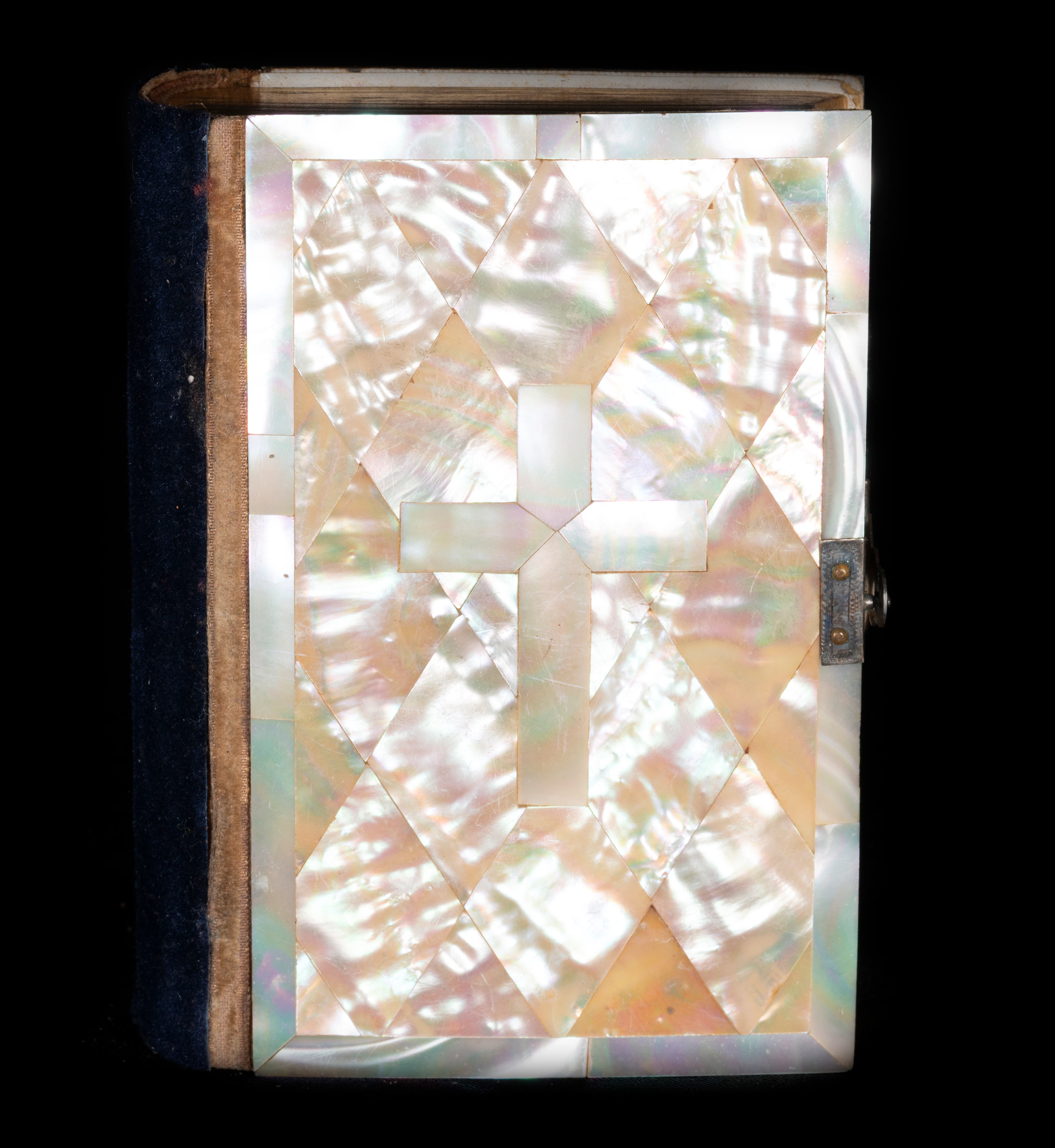 Modernist Catechesis Book in mother-of-pearl and silver