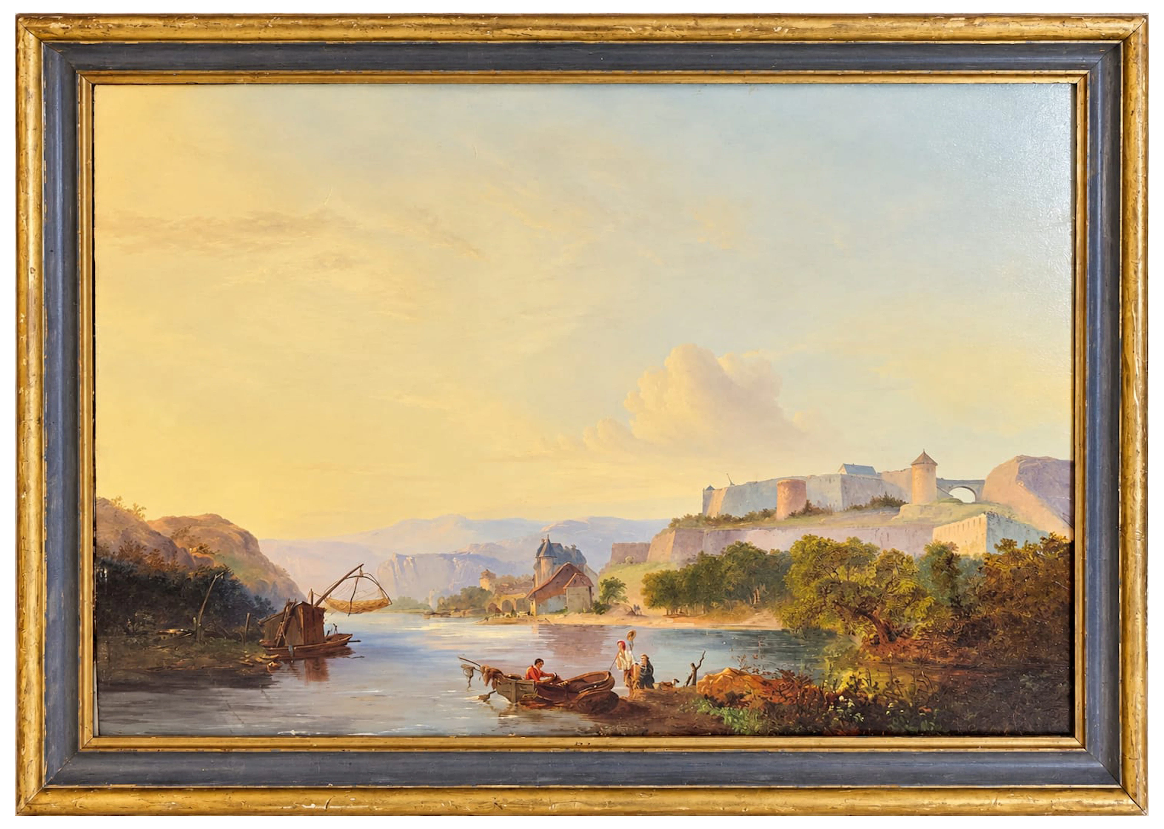 View of Kamienca Podolskiego, attributed to Antoni Lange (1774–1842)