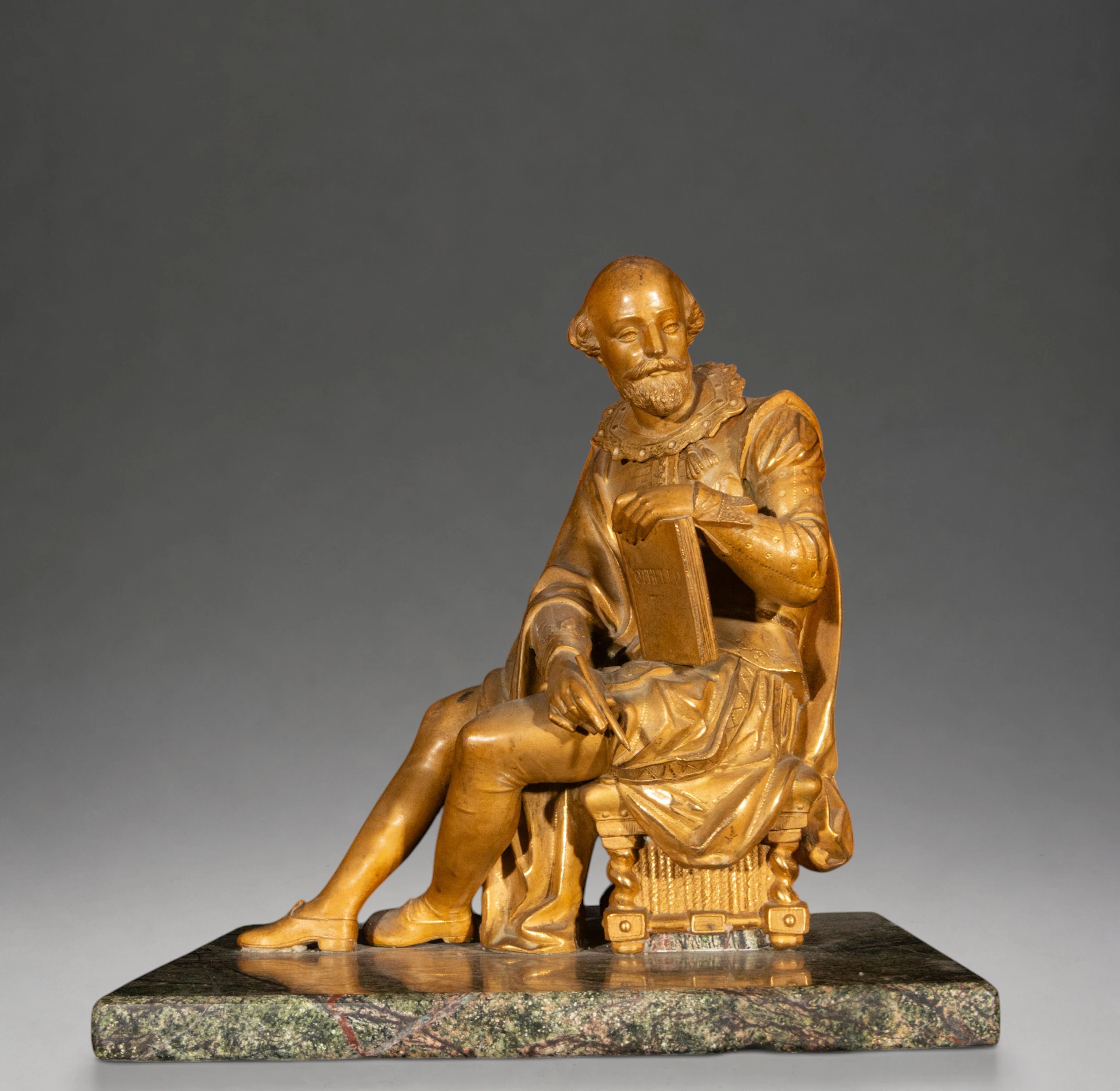 William Shakespeare seated – 19th century