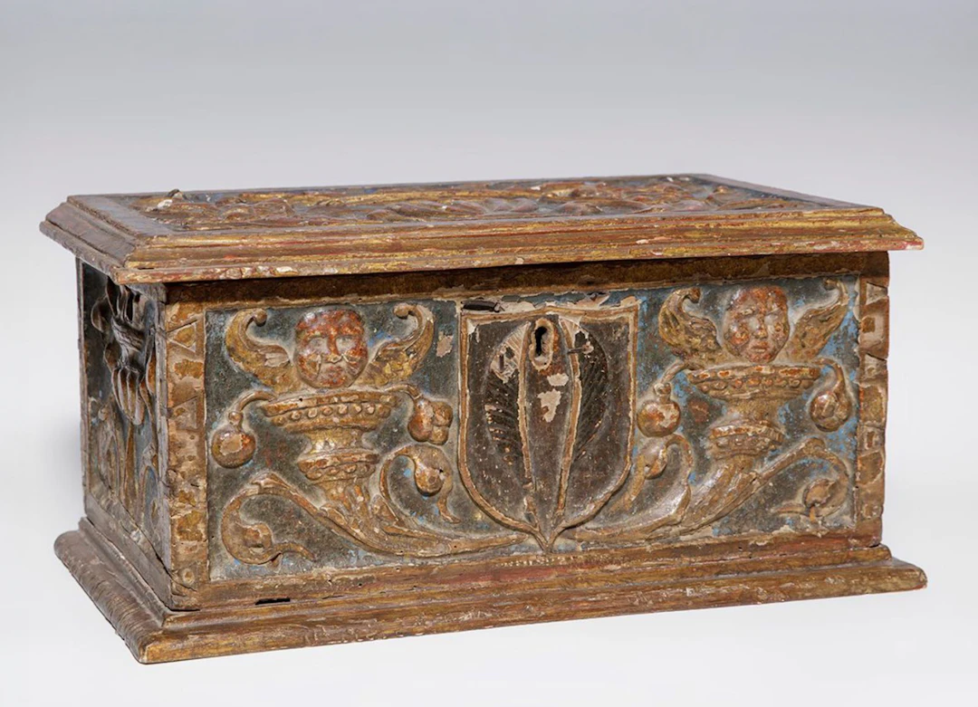 Renaissance chest – Aragonese school – 16th century