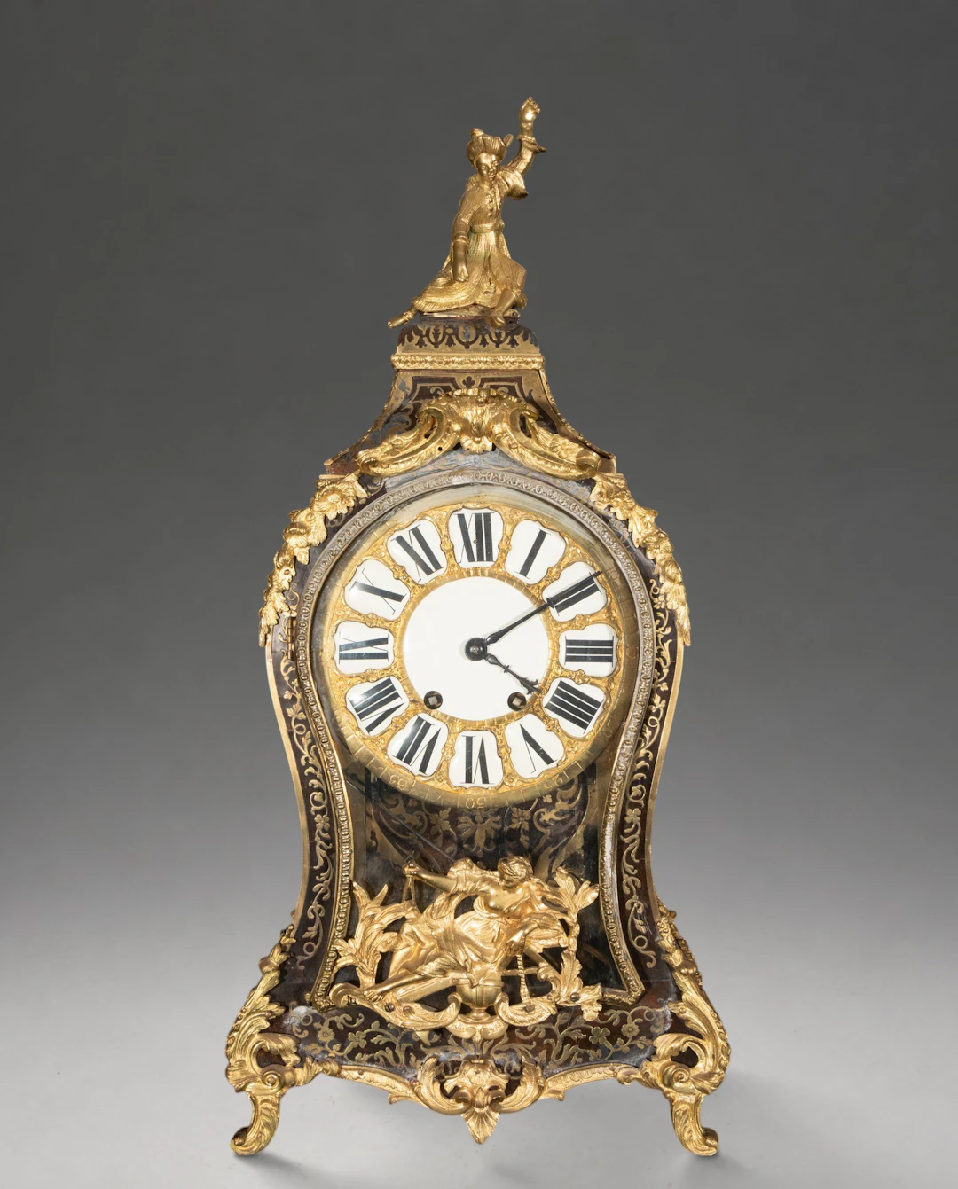 Important French Boullé Clock - 18th - 19th Century