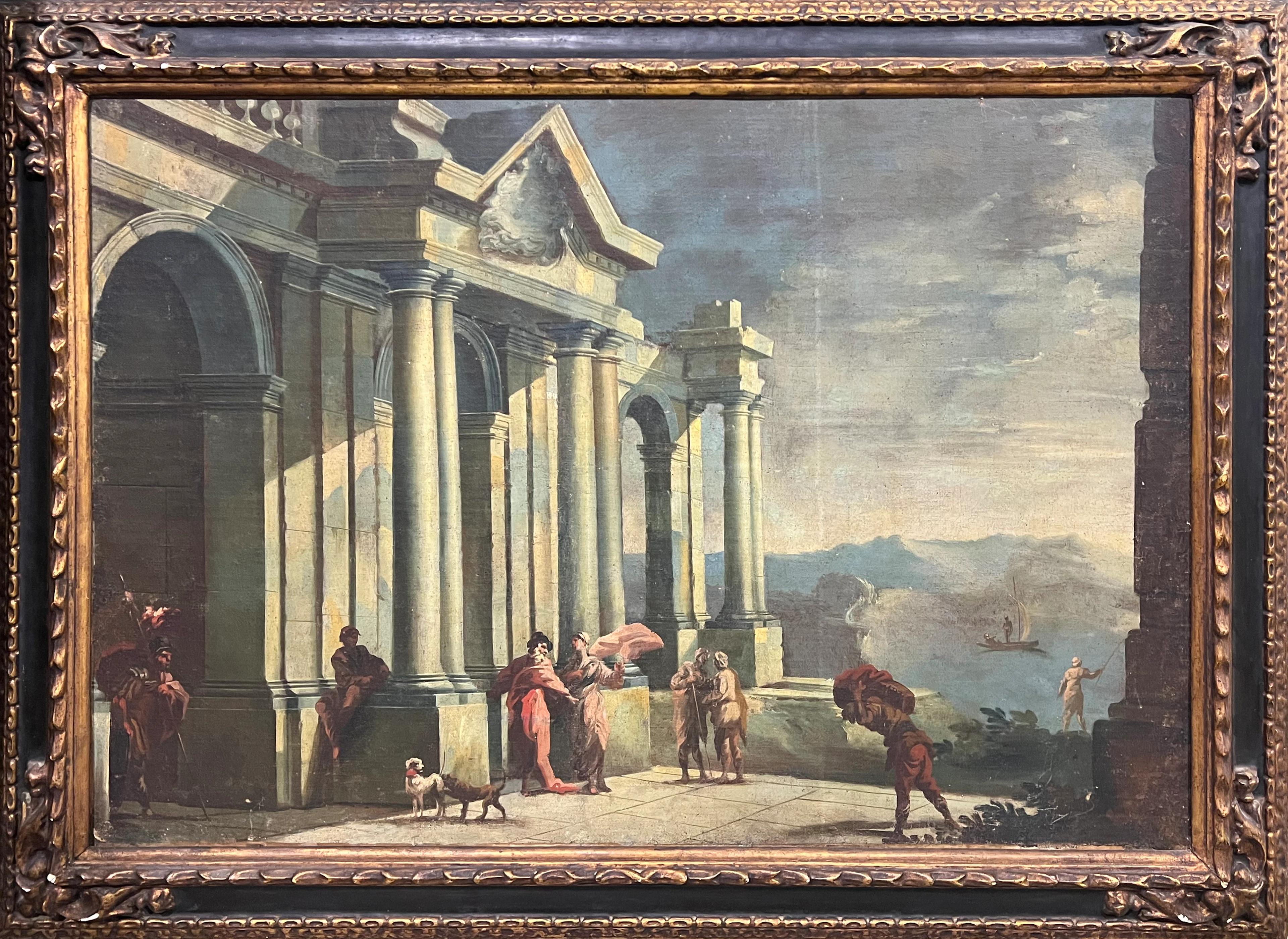 Attributed to Gennaro Greco (1663-1714) Large and Decorative 17th