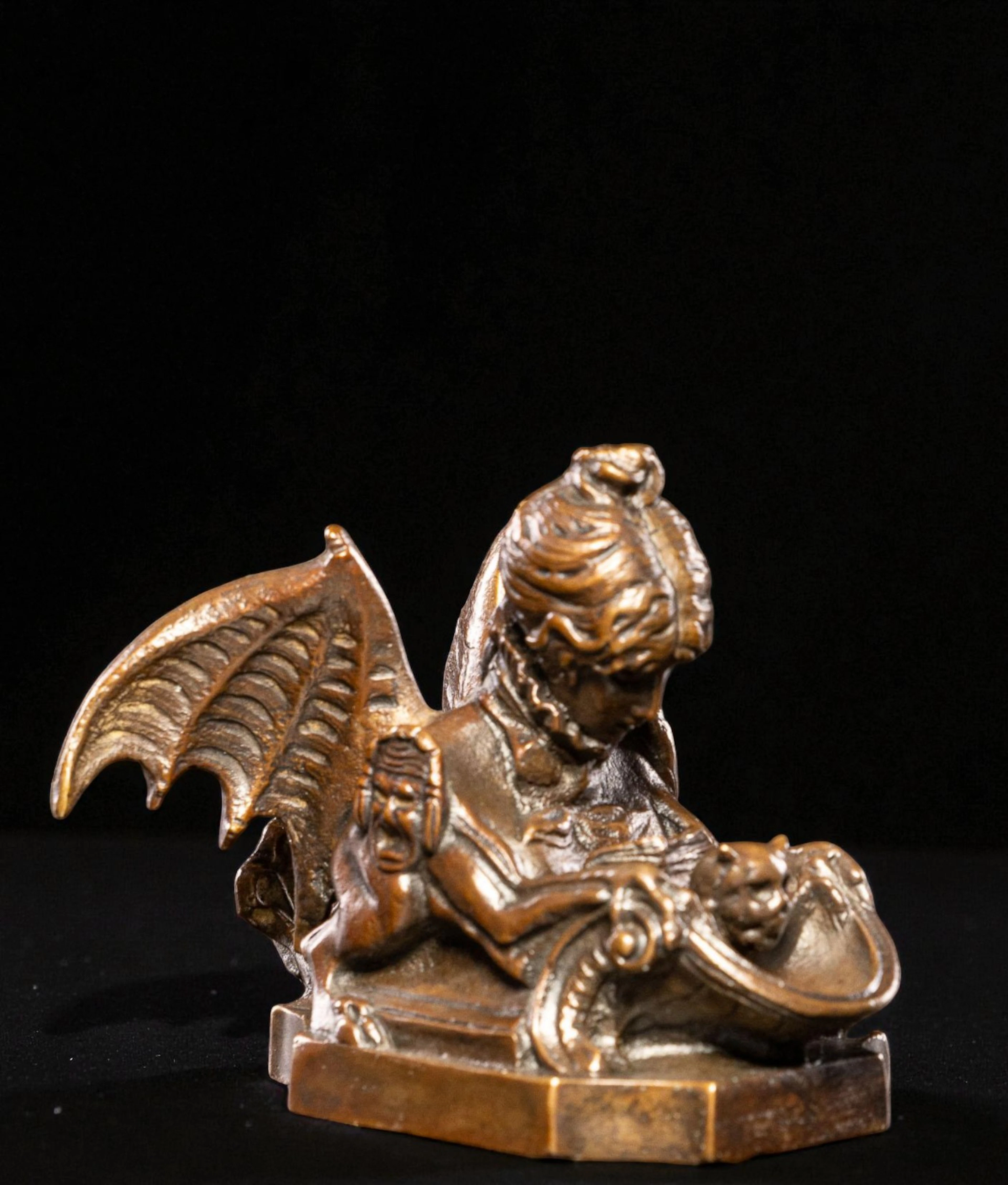 Chimera, self-portrait of Sarah Bernhardt, France, 19th–20th century
