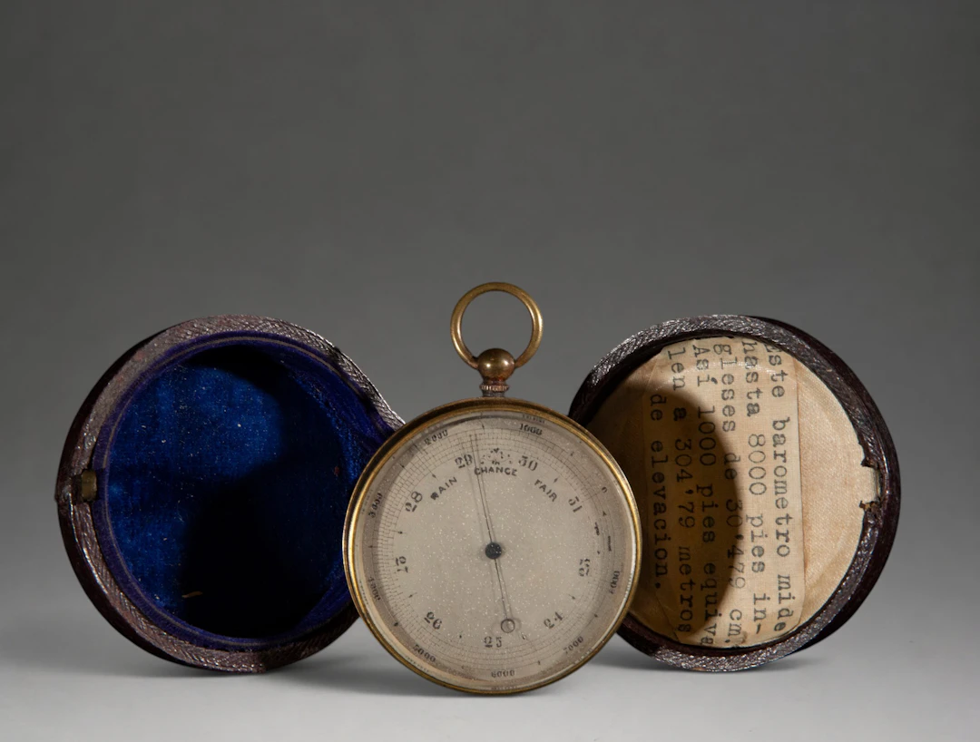 Pocket watch with circular case