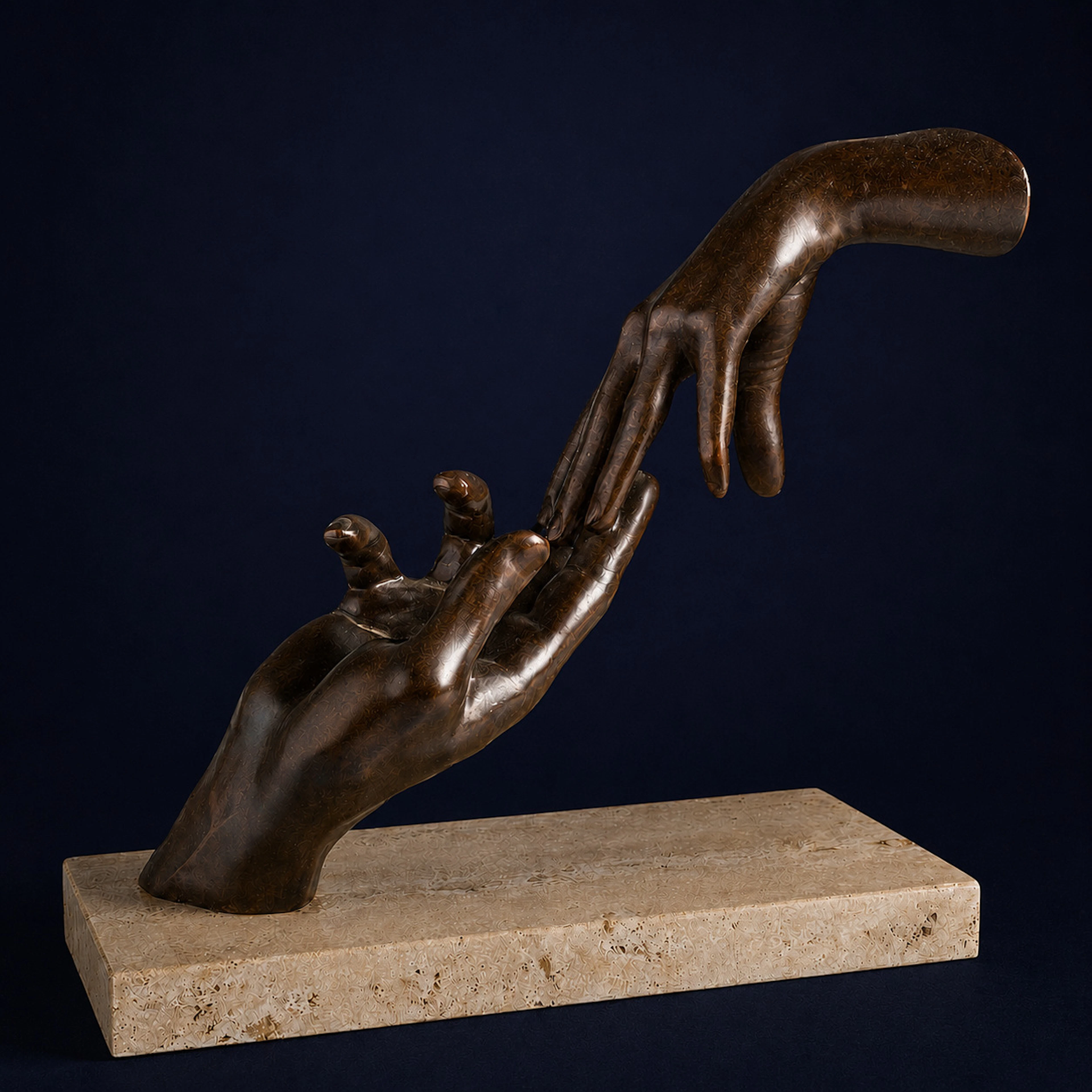 LORENZO QUINN (Rome, 1966) - INTERTWINED HANDS