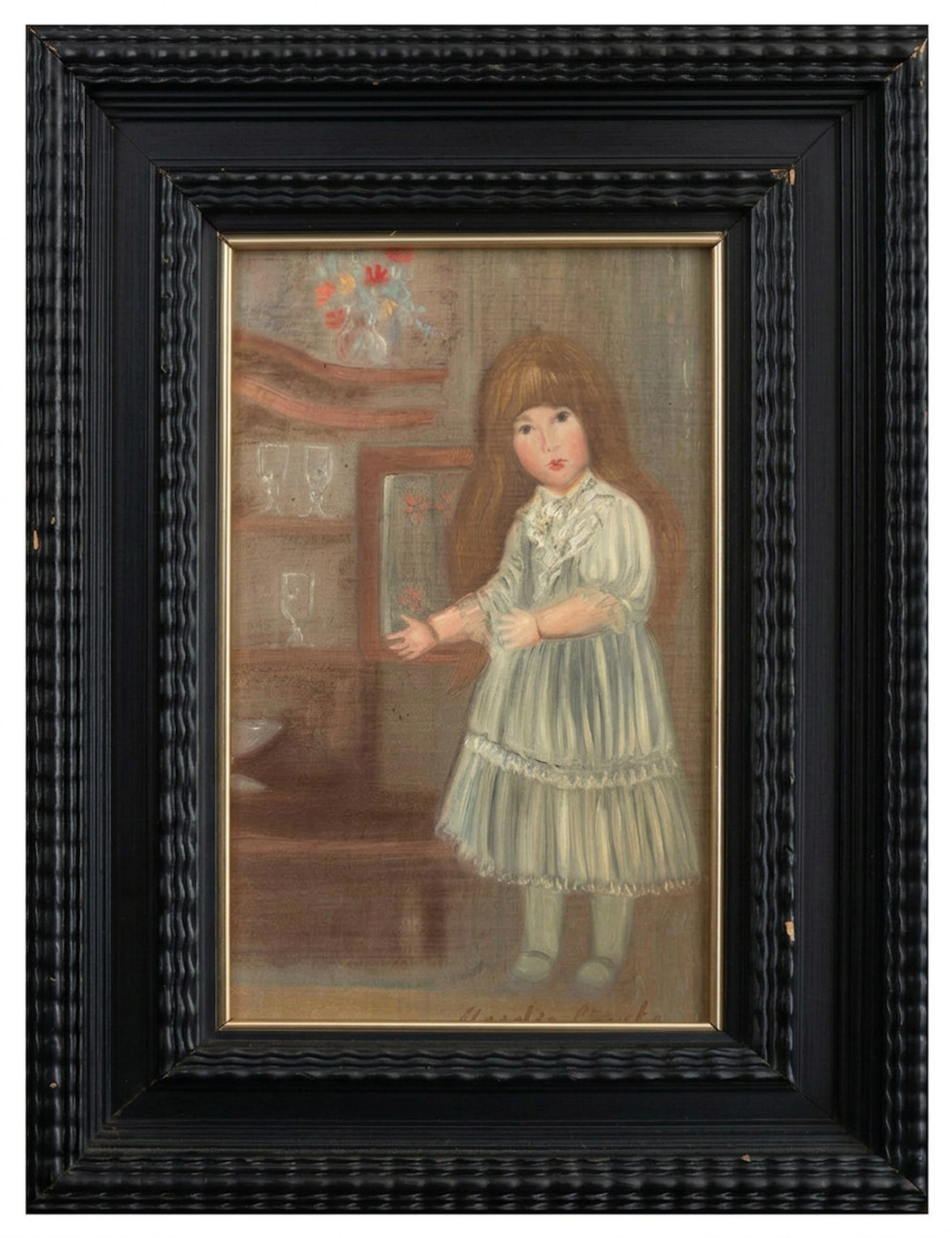 Rogelio Puente (Havana, Cuba, 1936 – A Coruña, 1996) – Portrait of