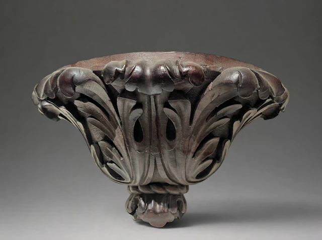 Wall bracket - Anglo-Indian work, probably from South India. 18th century