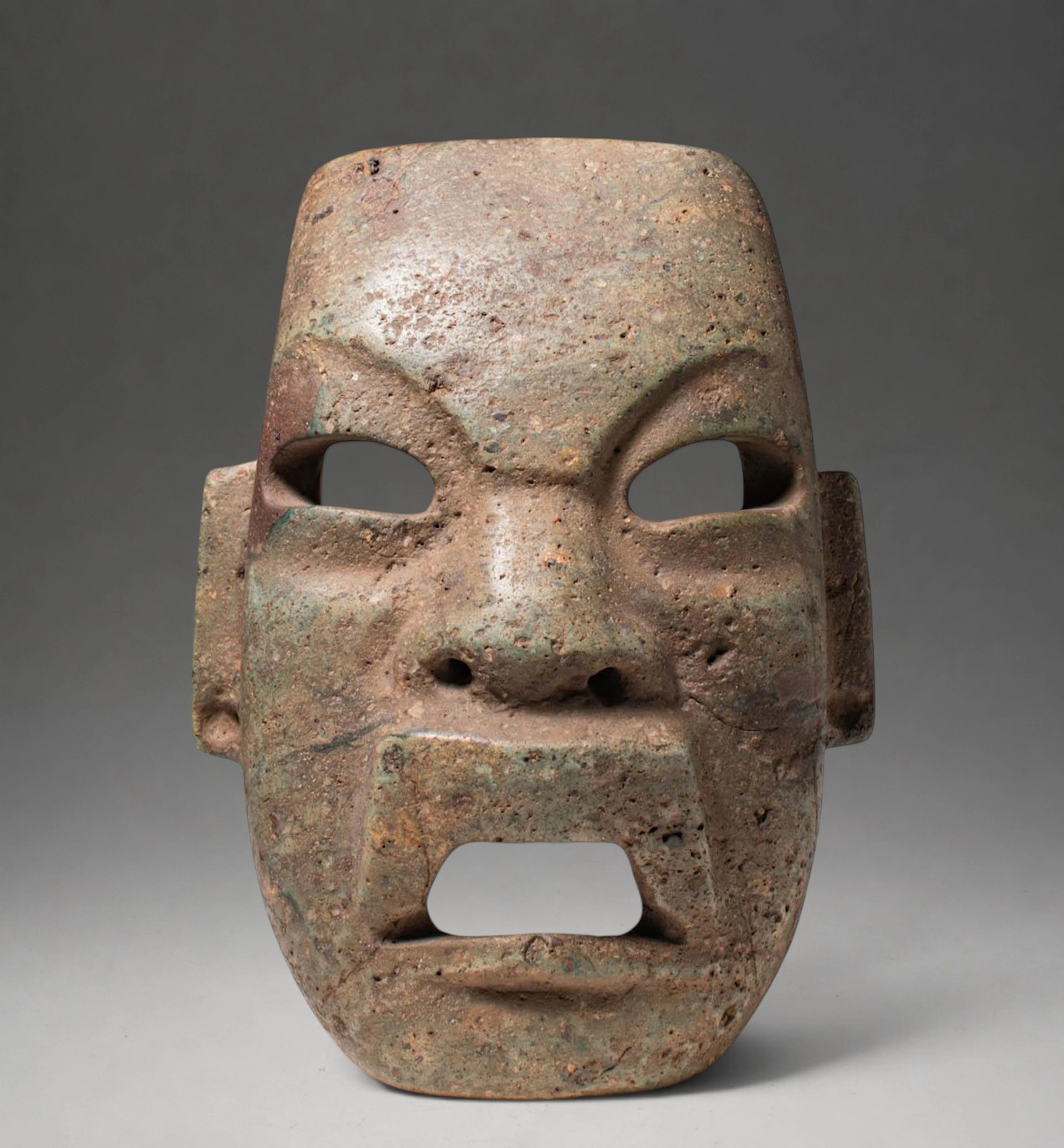 Ceremonial mask of a man-jaguar (were-jaguar), Olmec culture, Mexico