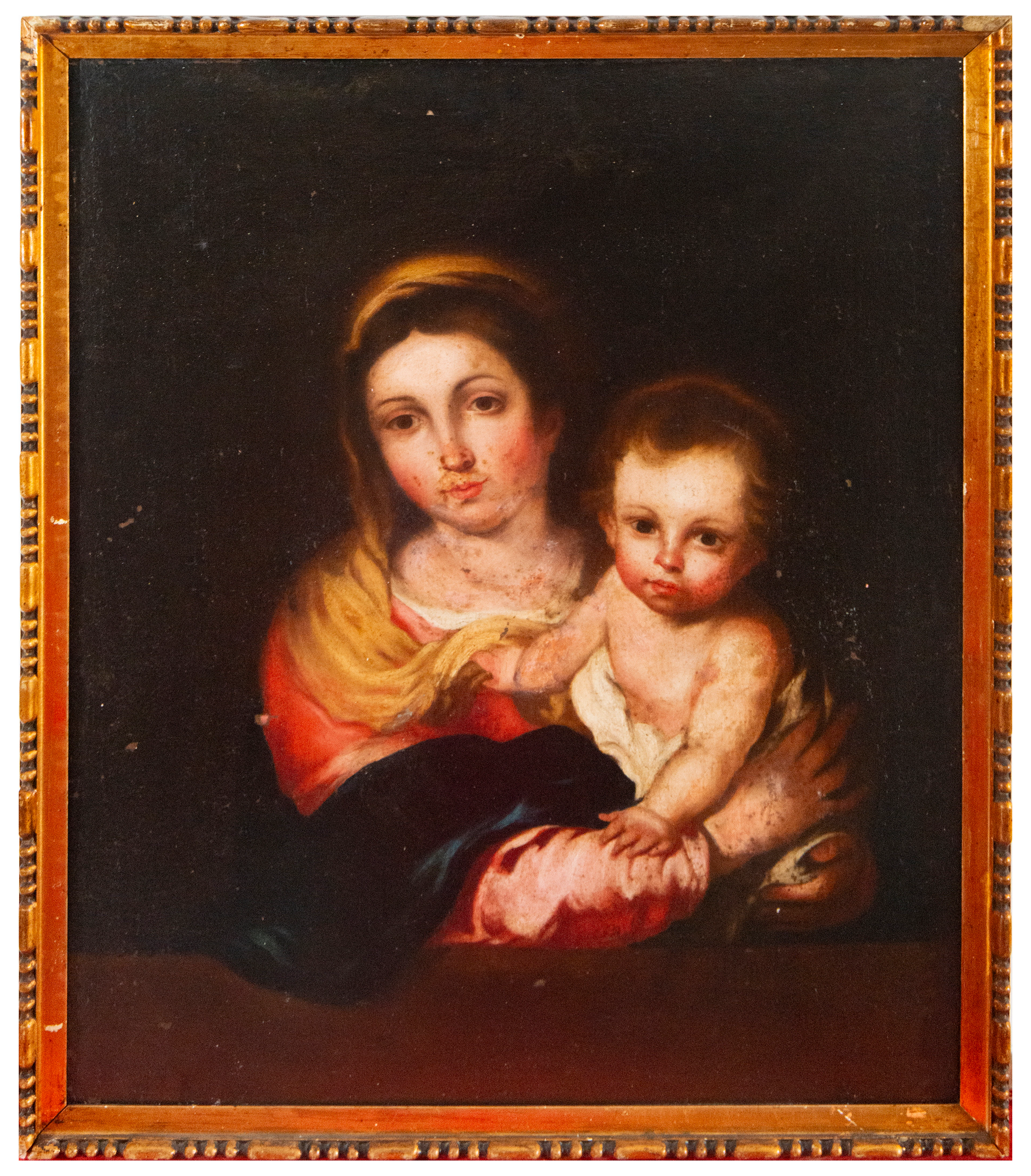 Virgin and Child – Spanish School, following the models of Murillo
