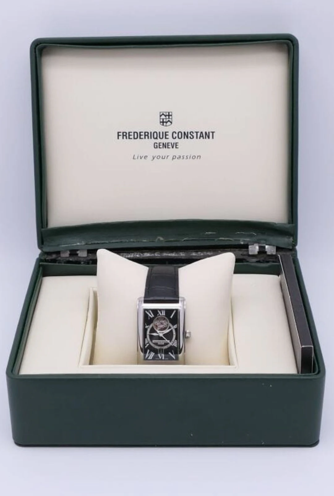 Frederique Constant Carree Heart Beat Date
