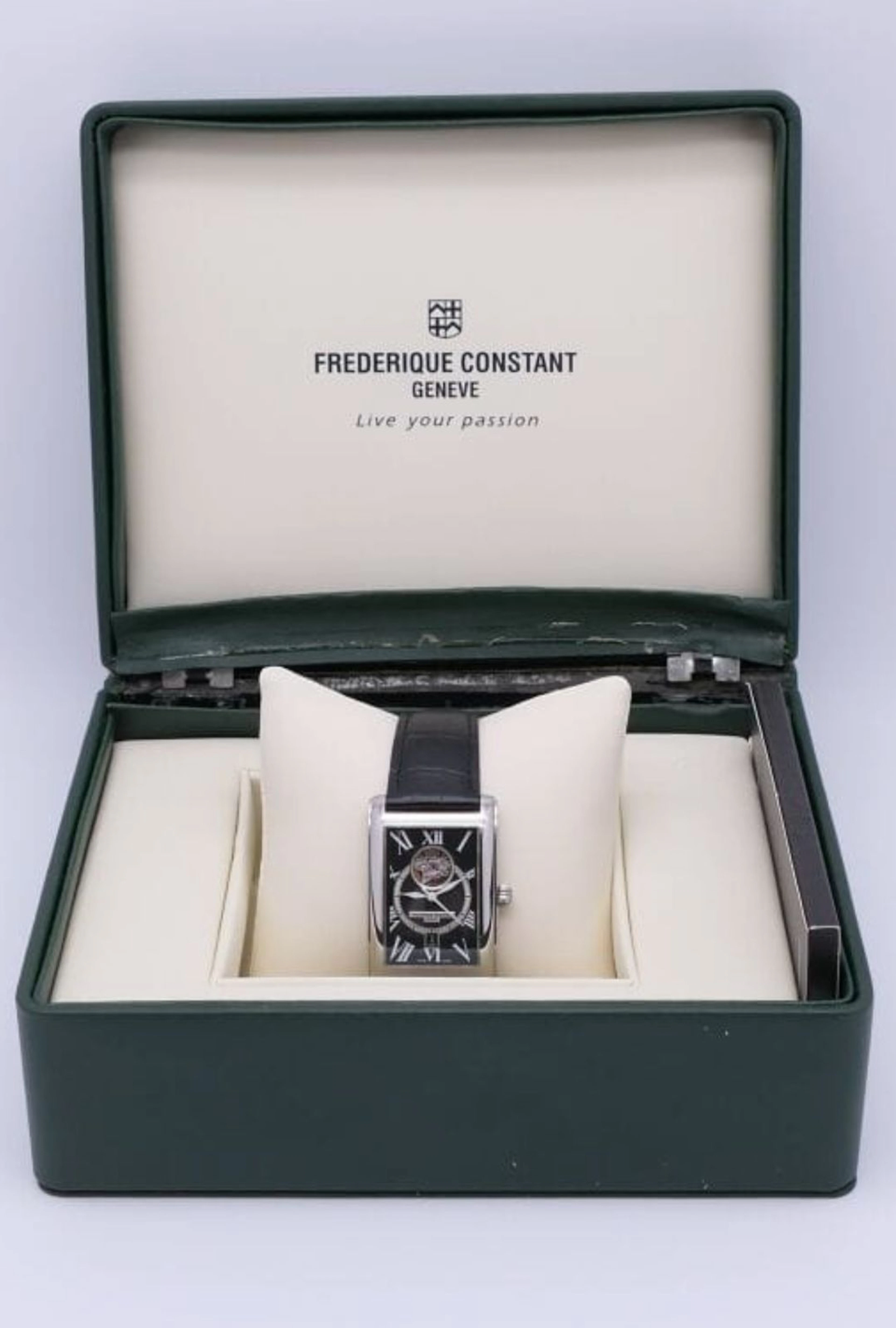 Frederique Constant Carree Heart Beat Date