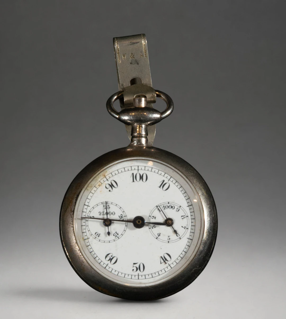 Pocket watch with ring and top accessory