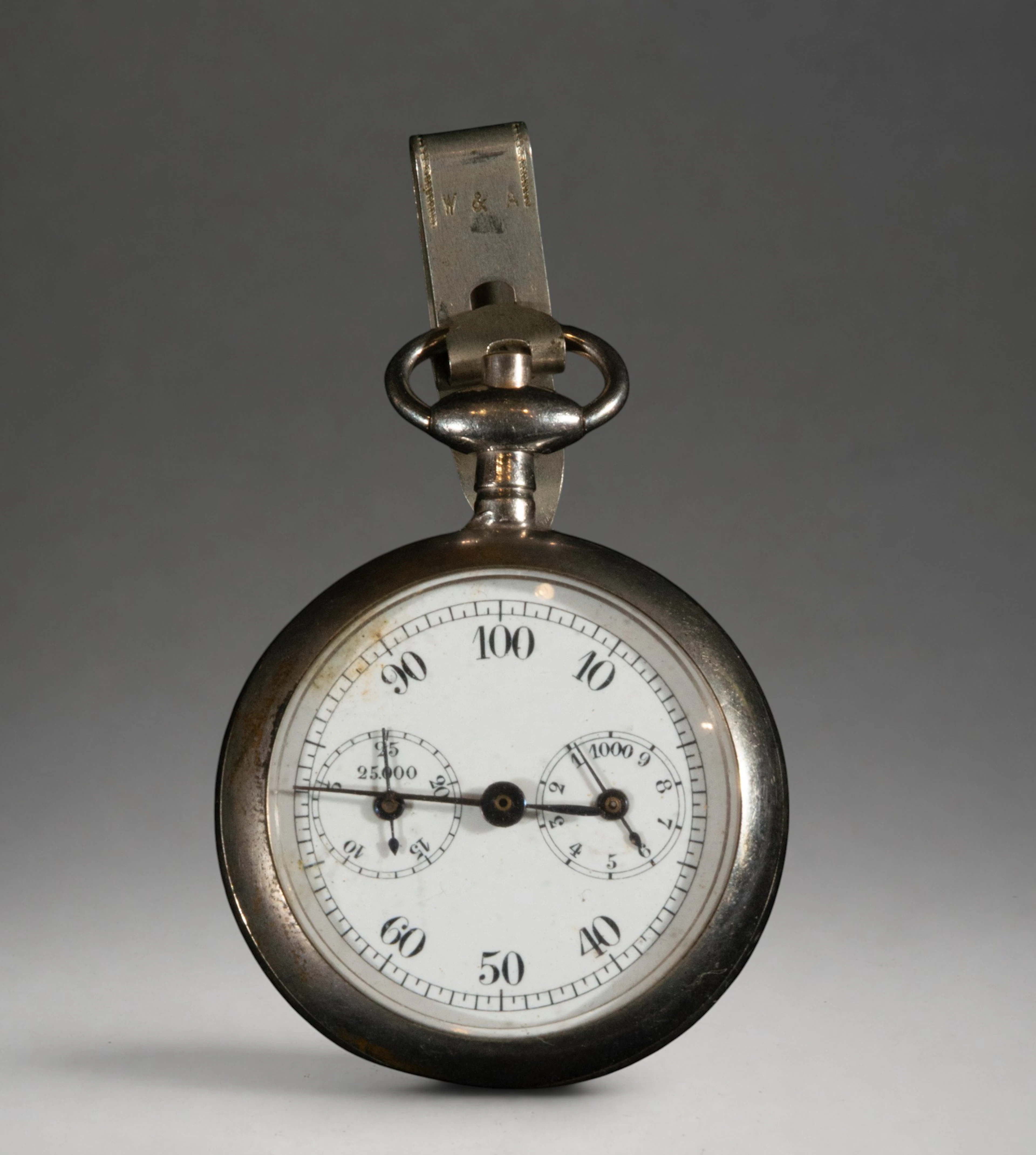 Pocket watch with ring and top accessory