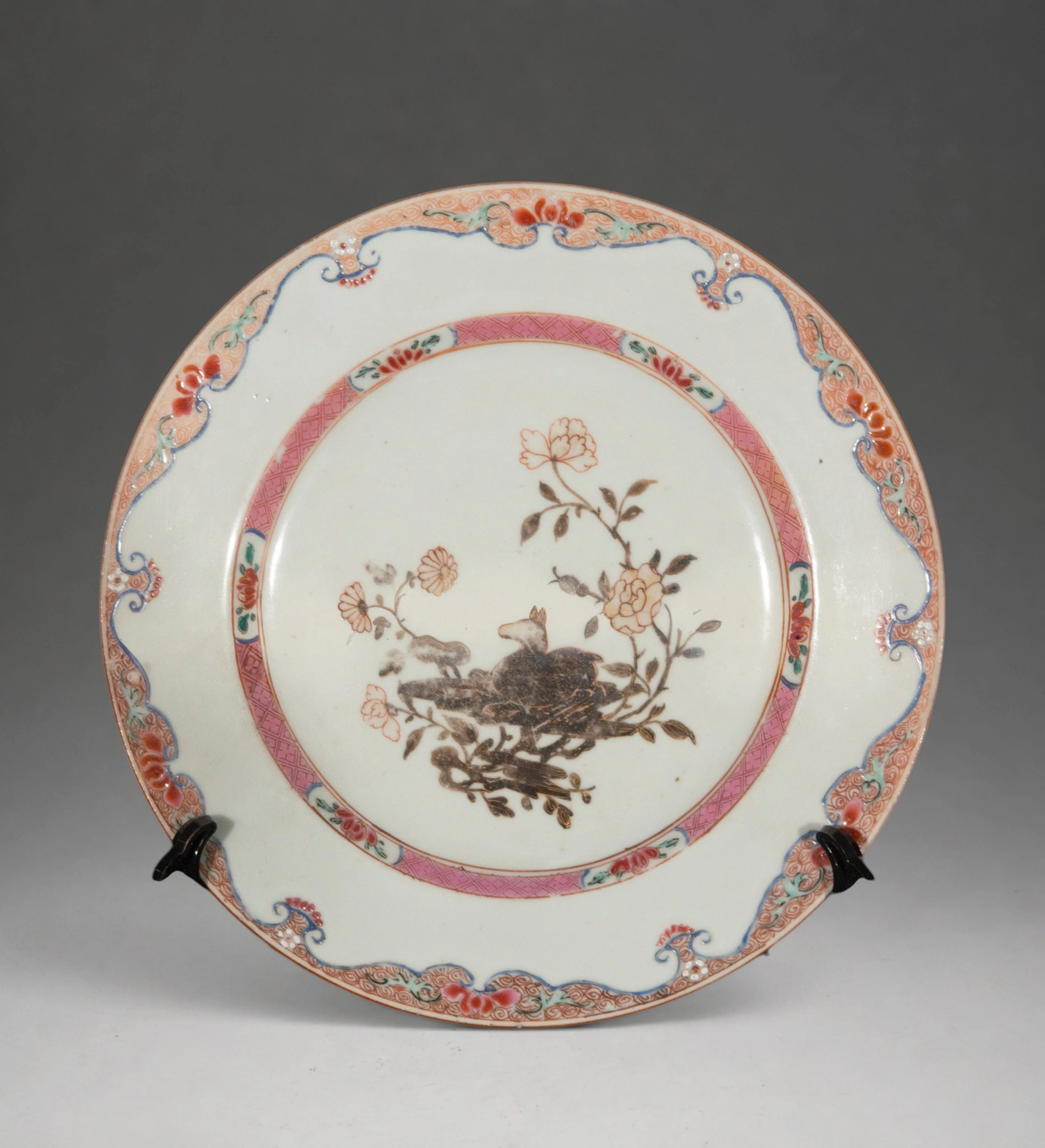 Chinese plate, East India Company, 18th century