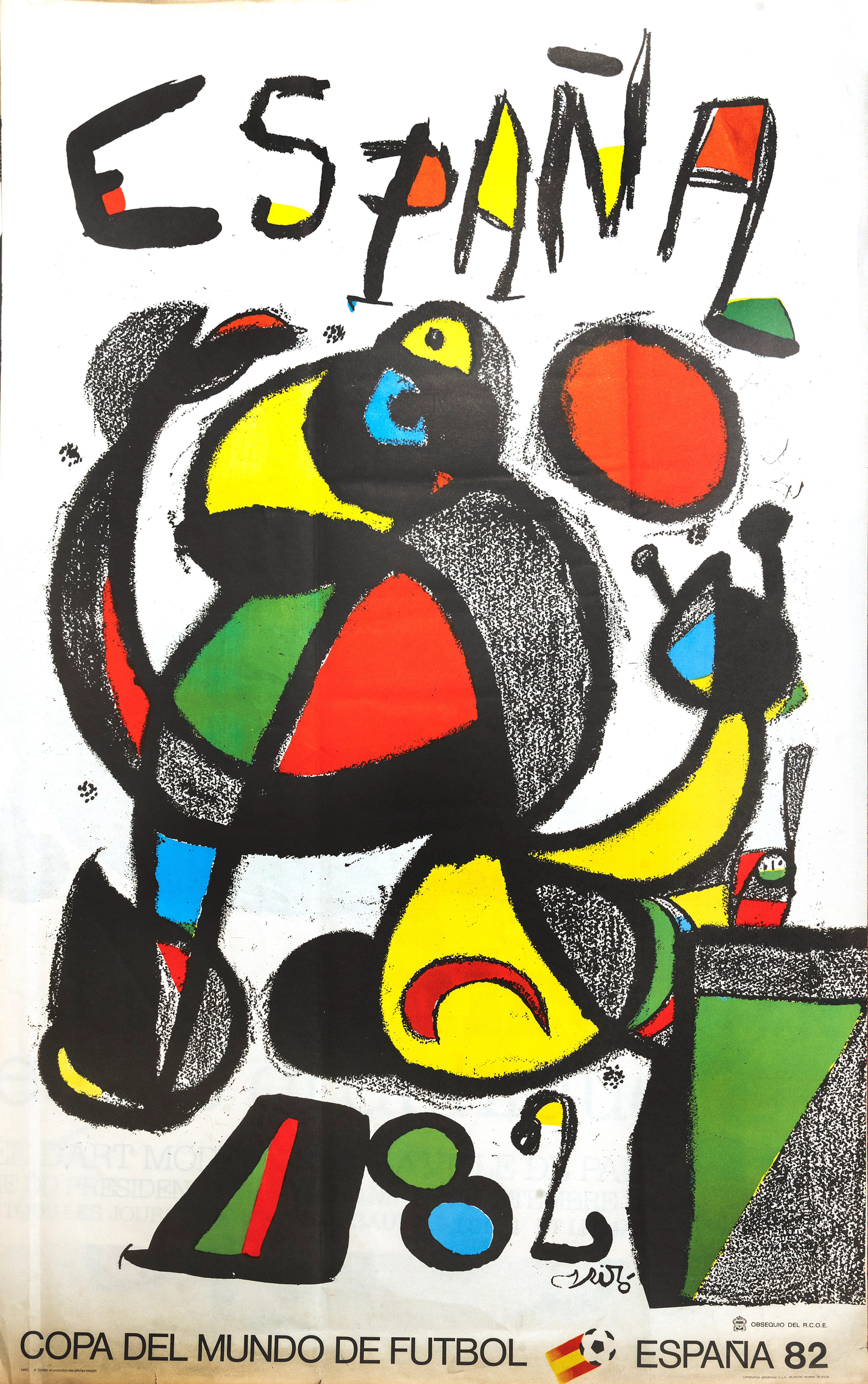JOAN MIRÓ (Barcelona, 1893 - Palma de Mallorca, 1983) - Poster for