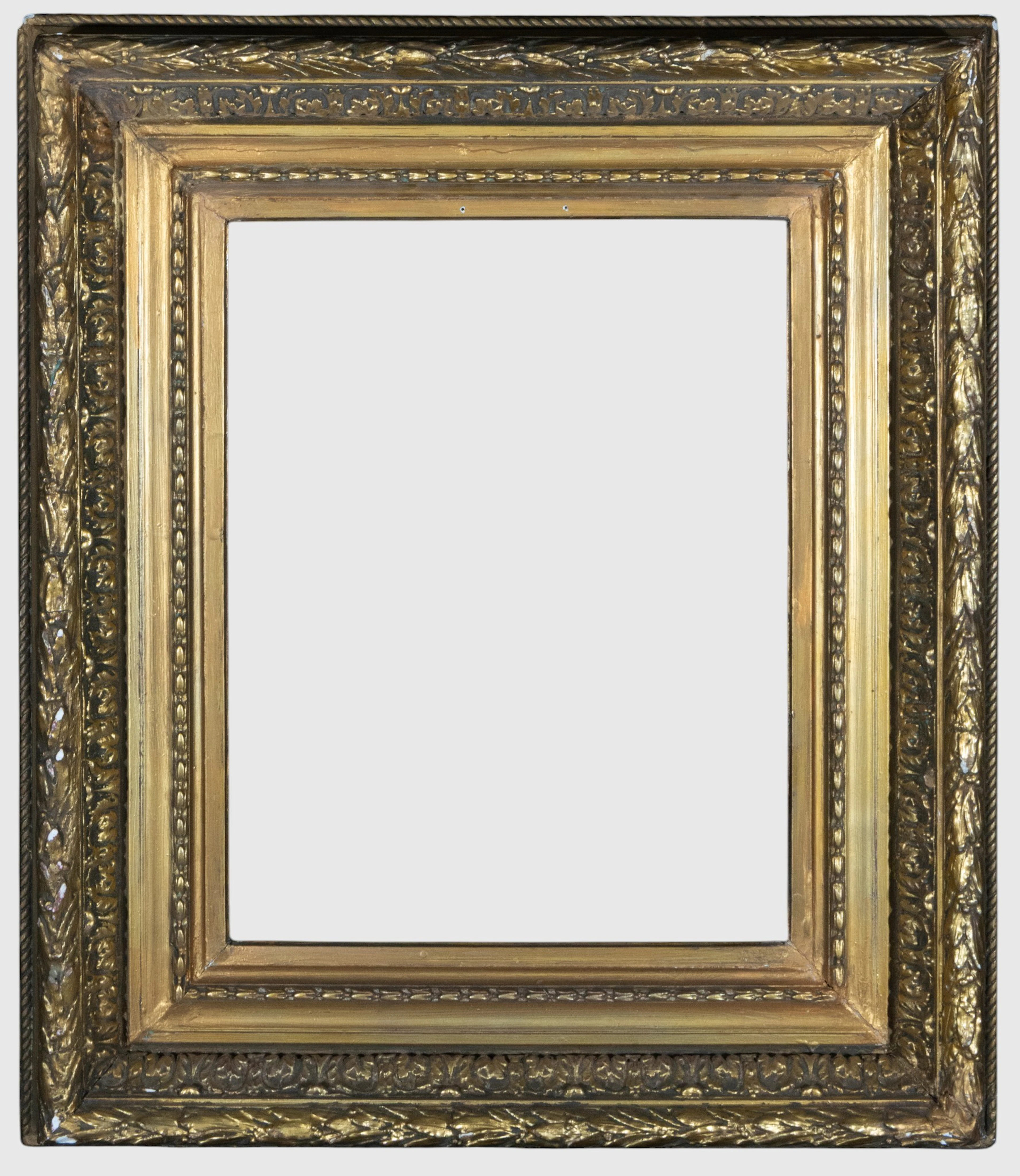 Gilded frame with vegetal decoration – 19th century