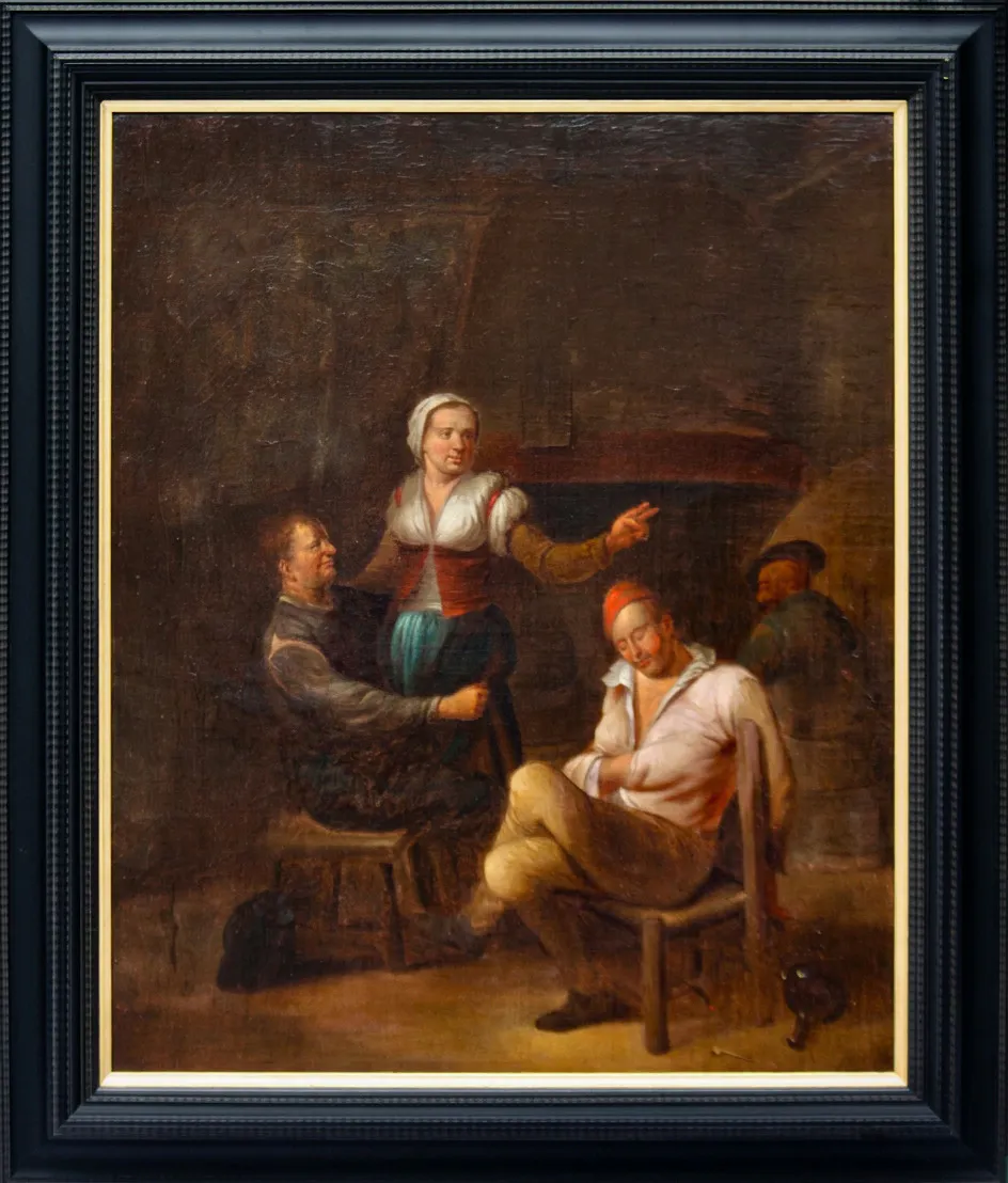 PIETER HERMANSZ. VERELST (The Hague, 1618 – Amsterdam, 1678) - Tavern