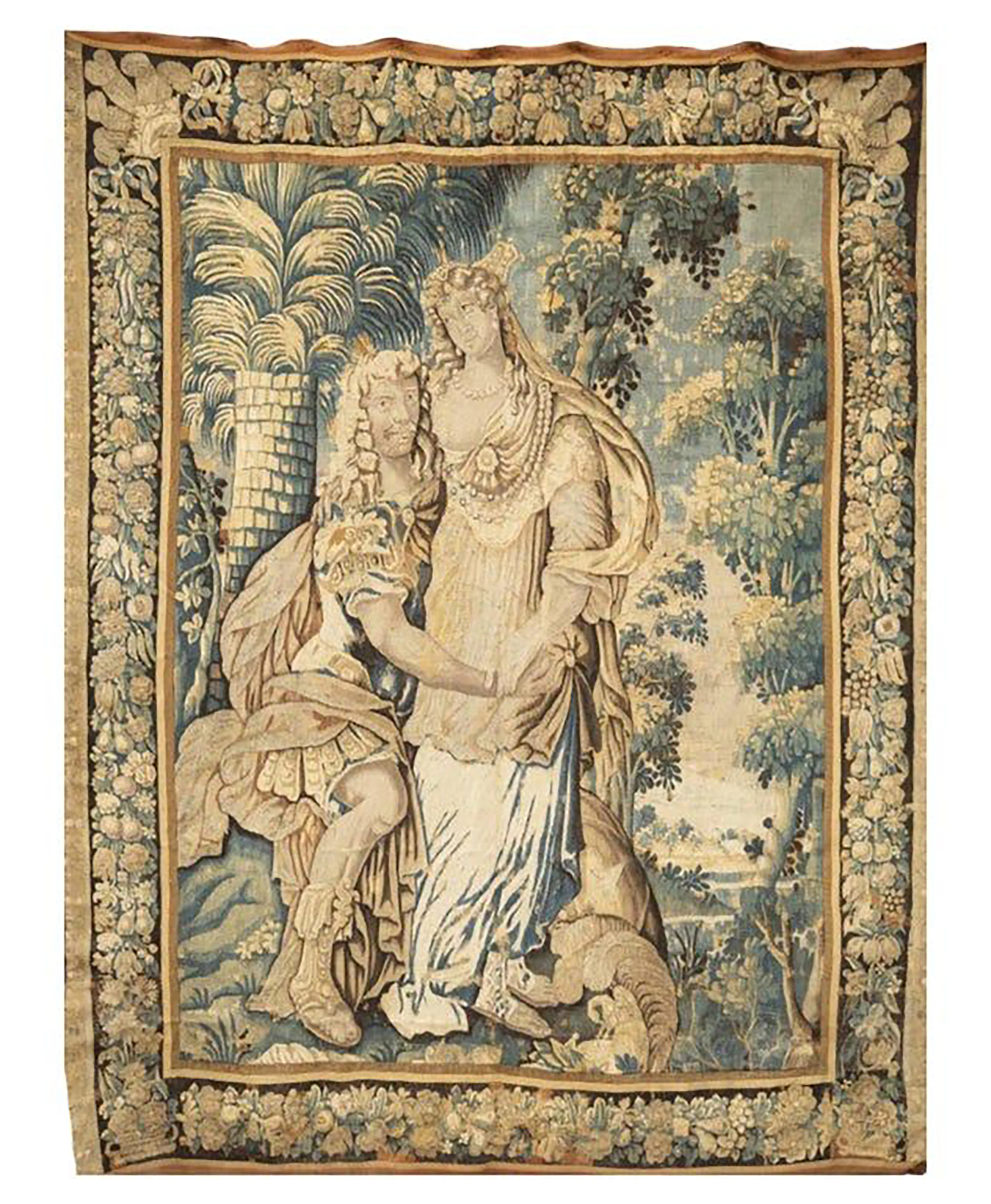 Antony and Cleopatra – Aubusson Manufactory, France – 17th century