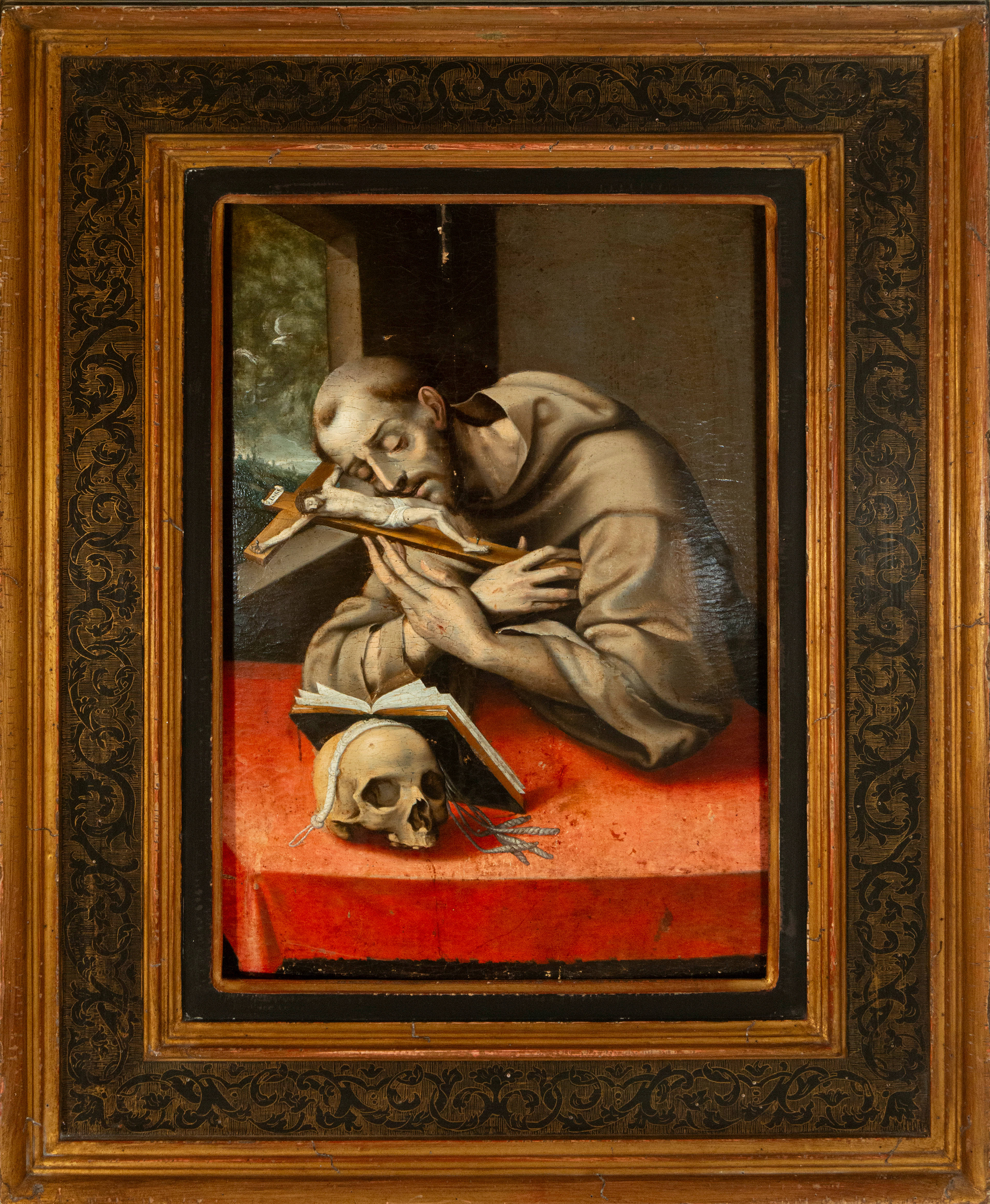 Exquisite Saint Francis of Asissi - South Flemish or Netherlandish