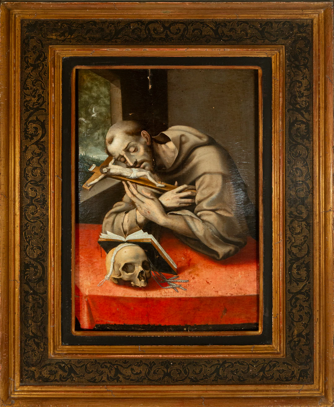 Exquisite Saint Francis of Asissi - South Flemish or Netherlandish