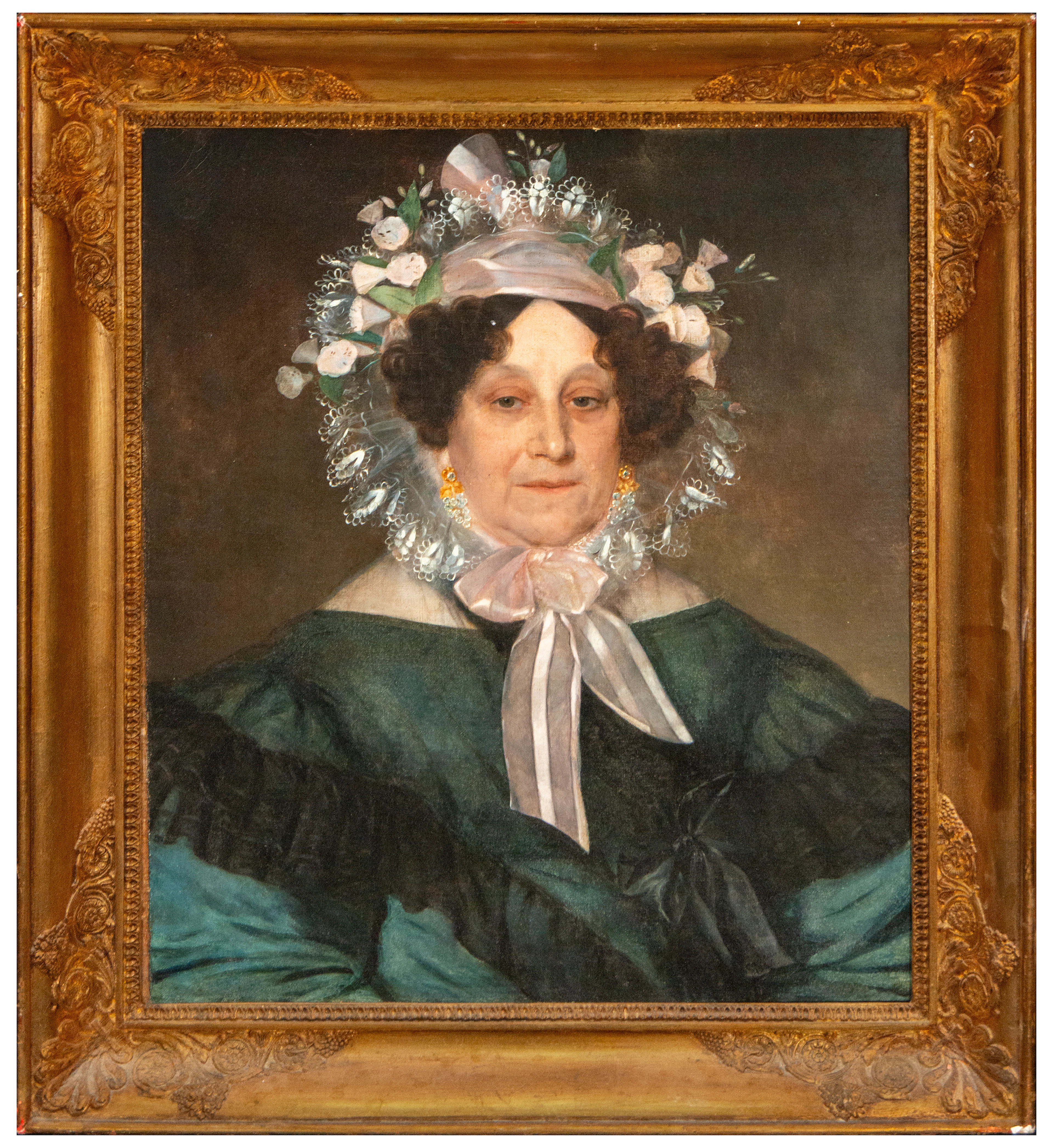 19th Century Norman School - Portrait of a Lady