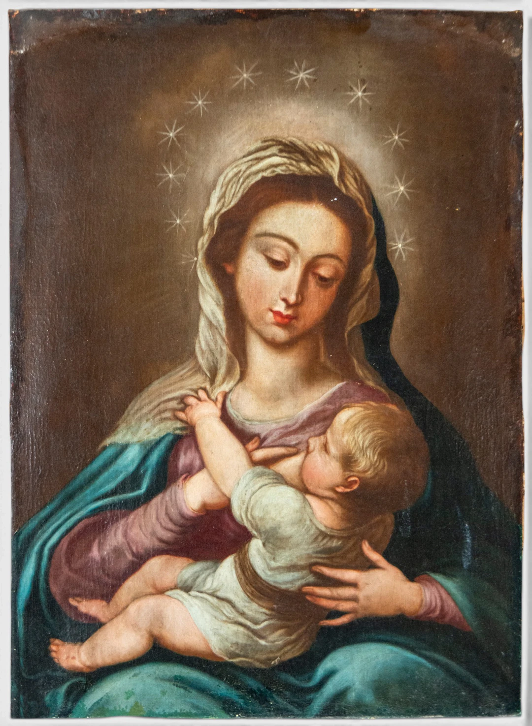 Virgin of the Milk – Italian School – mid-17th century