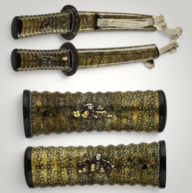 Tantō in shirasaya with koshirae, Bizen no Suke Munetsugu, Japan