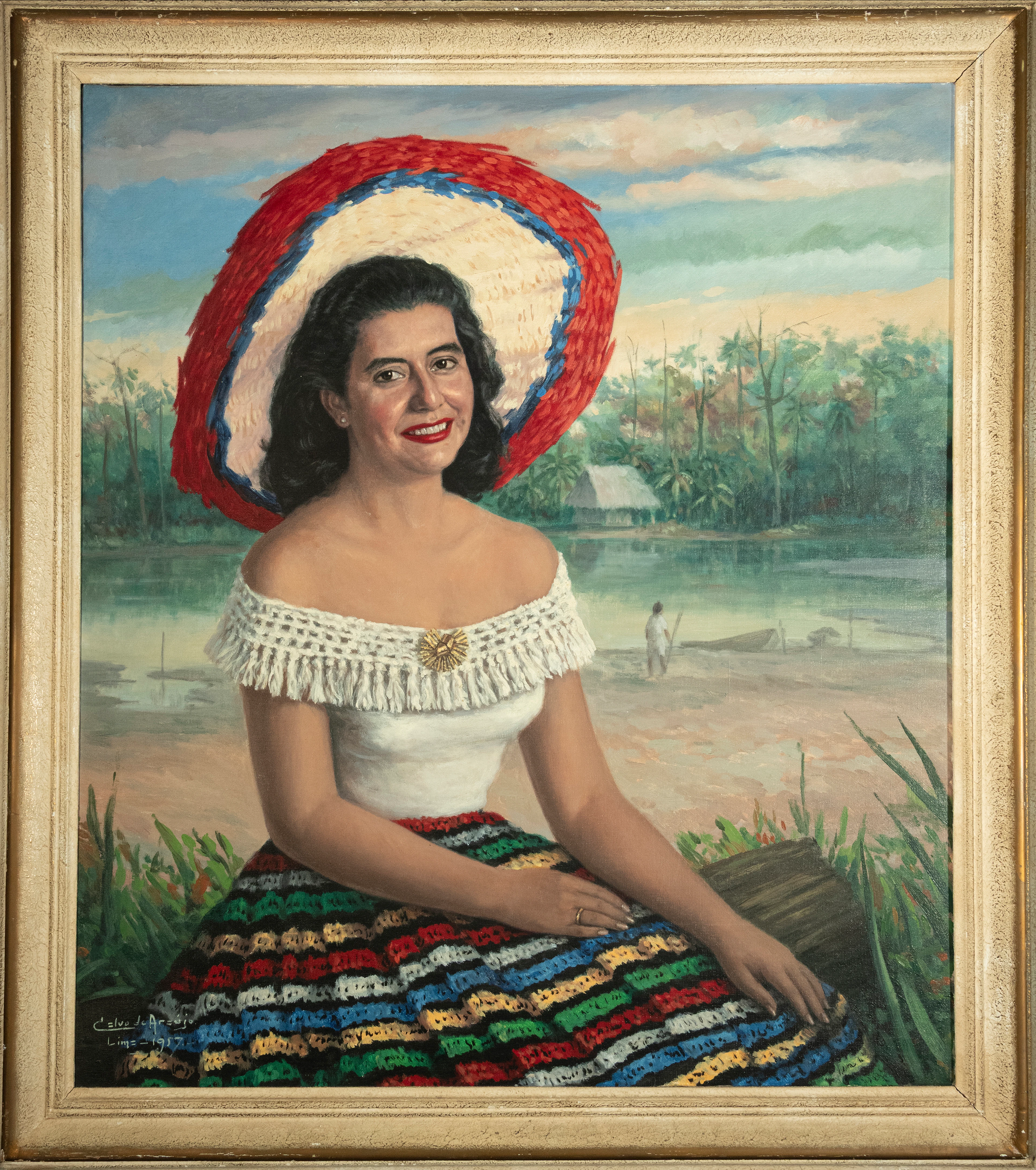 Young Peasant Woman - César Calvo de Araújo (Yurimaguas, 1910 - Lima