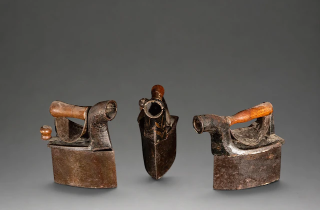 Set of antique irons – European school