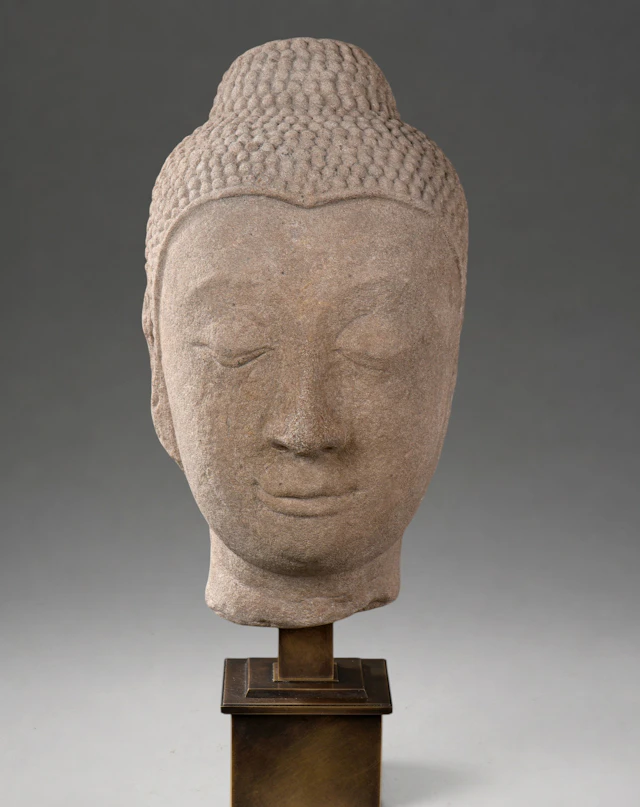 Buddha head Thailand, Kingdom of Ayutthaya, 16th-17th centuries
