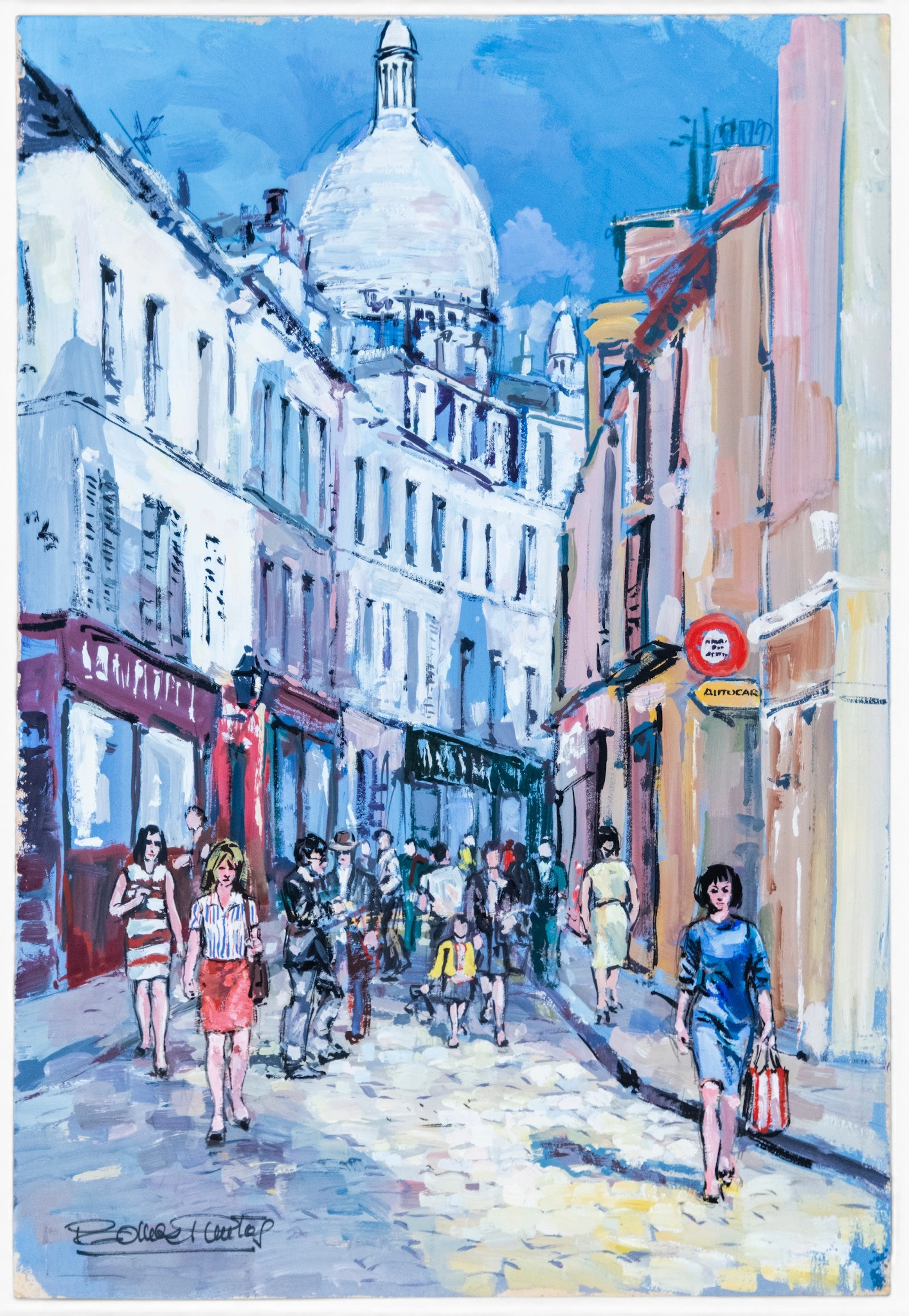 French School of the 20th Century - Signed