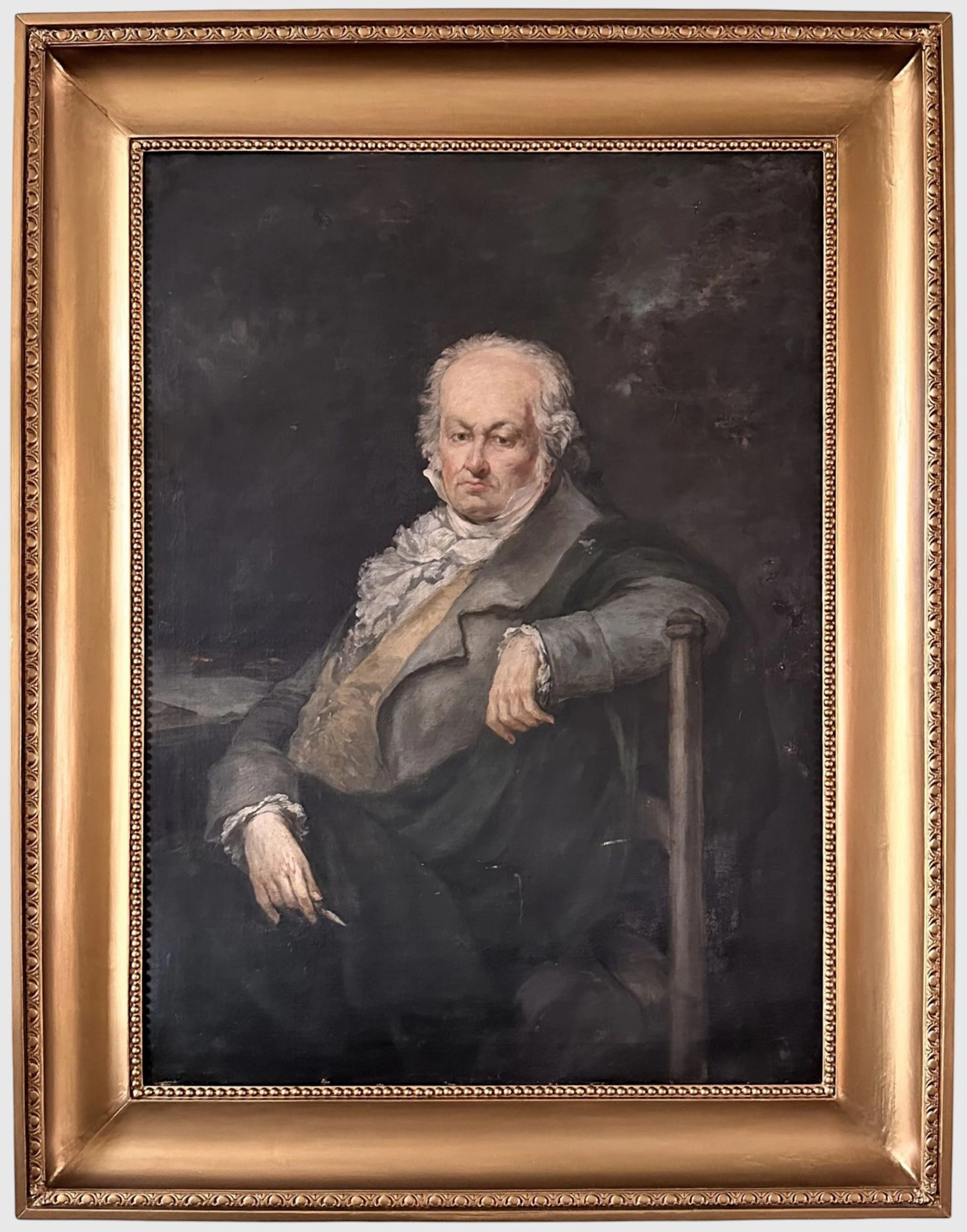 PORTRAIT OF GOYA - EUGENIO LUCAS VELÁZQUEZ, 19TH CENTURY – SPAIN