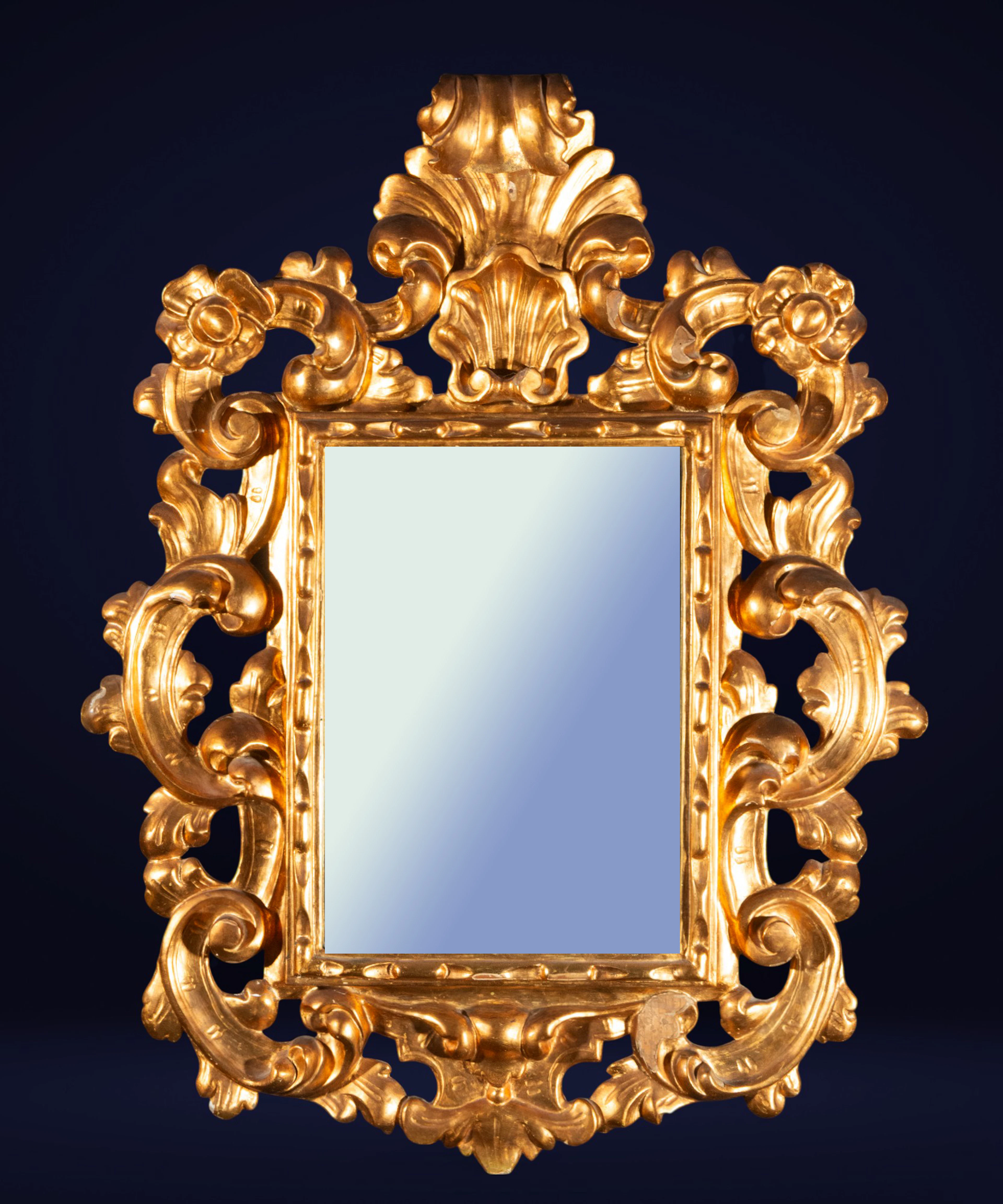 Mirror with a copy from the 19th-20th century