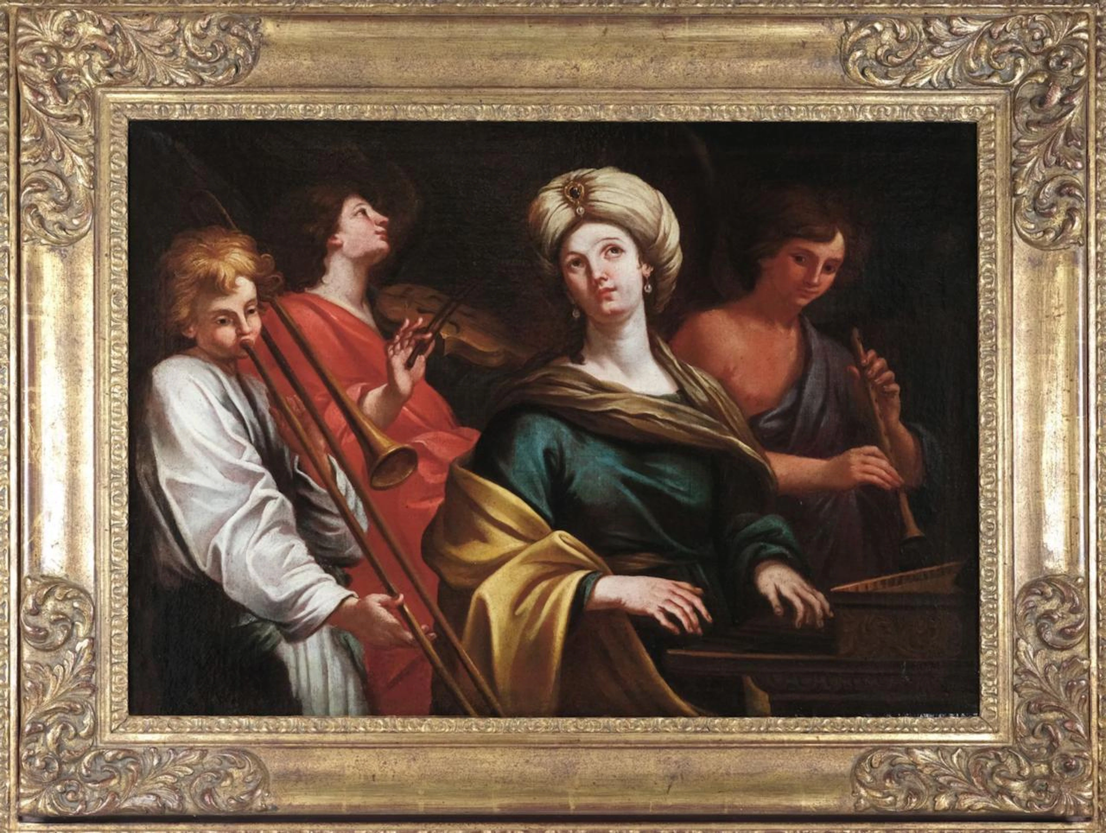 Elisabetta Sirani Bologna 1638 - 1665 Bologna, circle "Santa Cecilia"