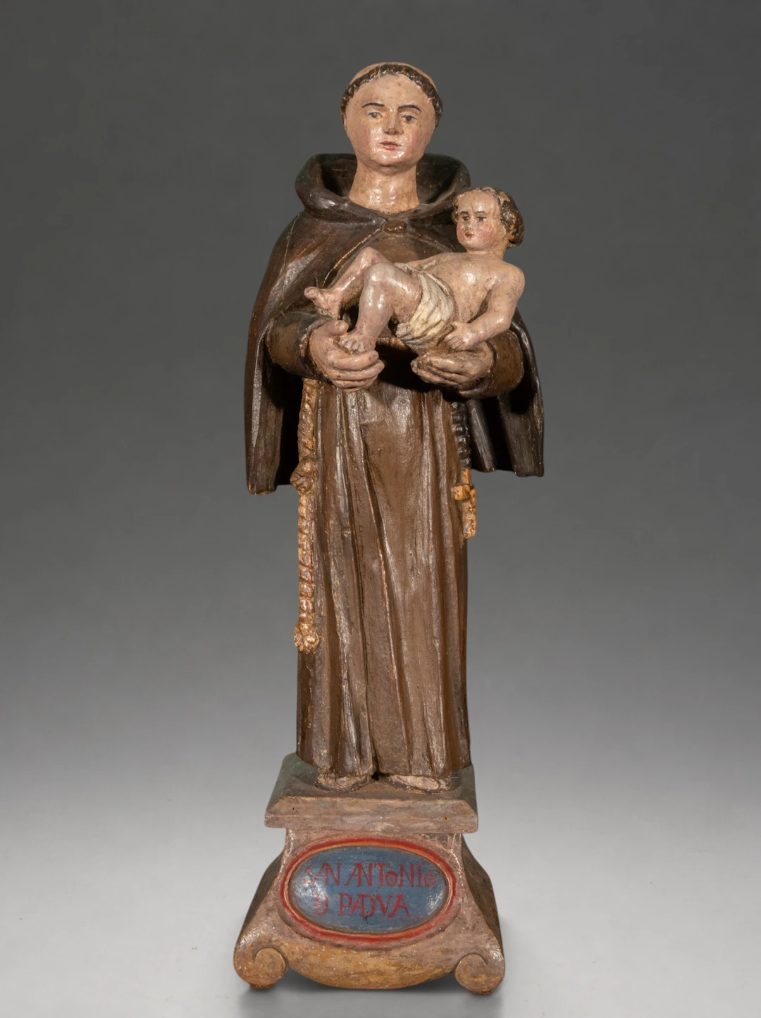 Saint Anthony of Padua with the Child Jesus – Spanish School