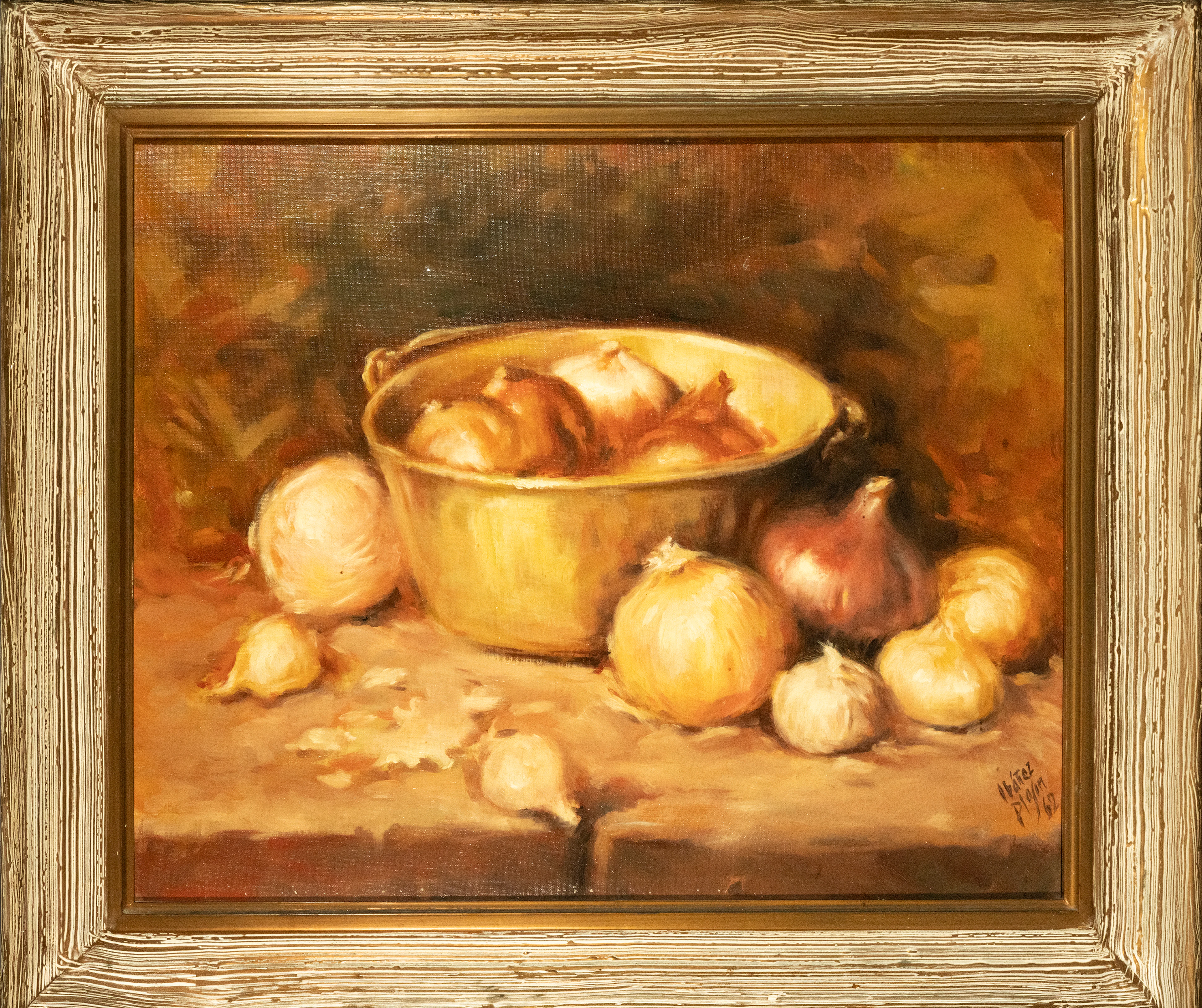 STILL LIFE WITH ONIONS, 20TH CENTURY