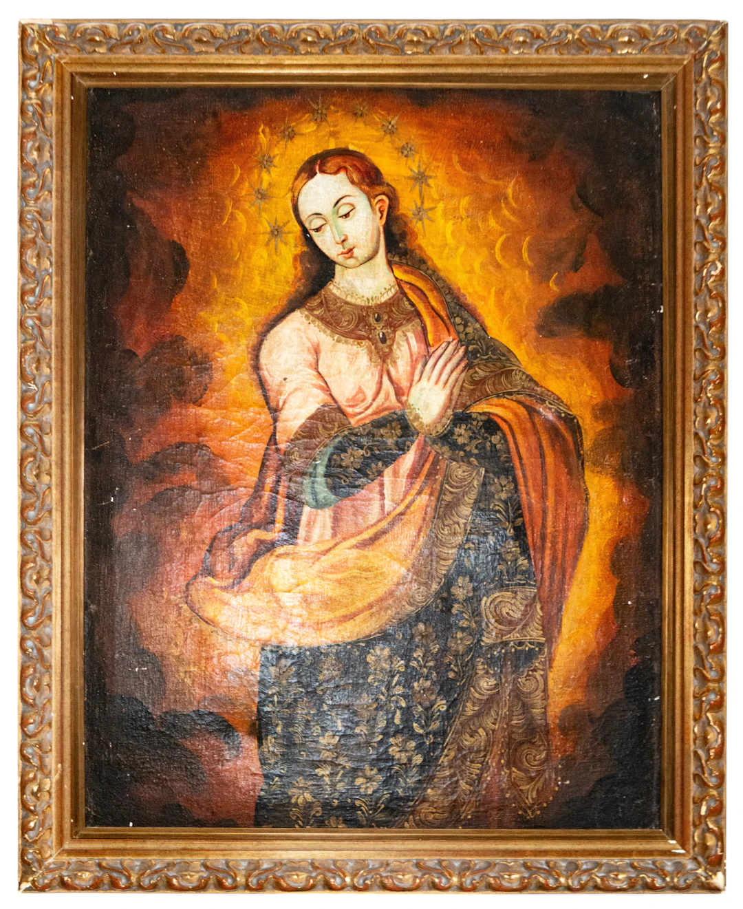 Virgin and Child – Colonial School – 19th Century